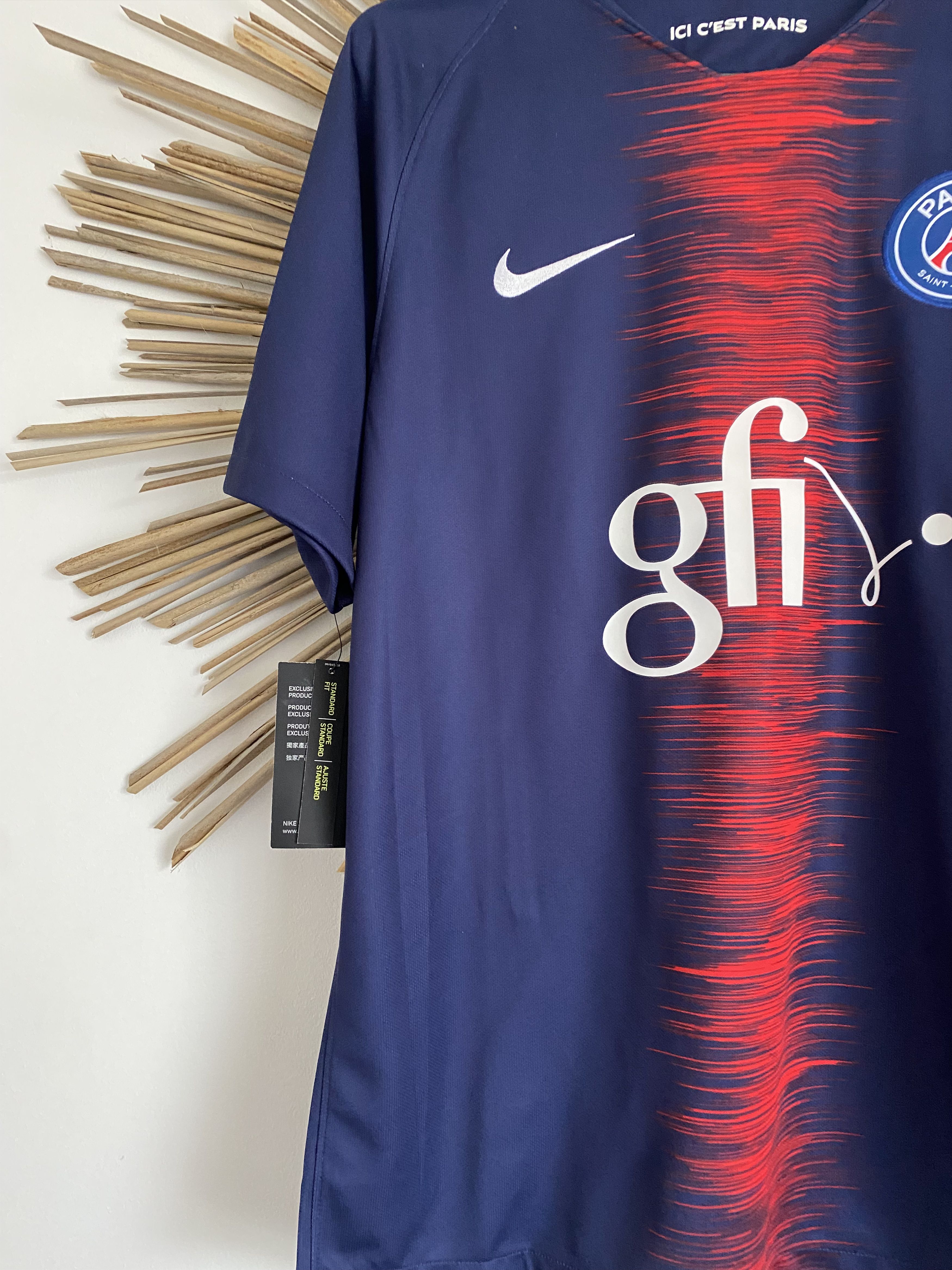 Nike PSG 2018 2019 handboll soccer football jersey Size US M / EU 48-50 / 2 - 4 Thumbnail