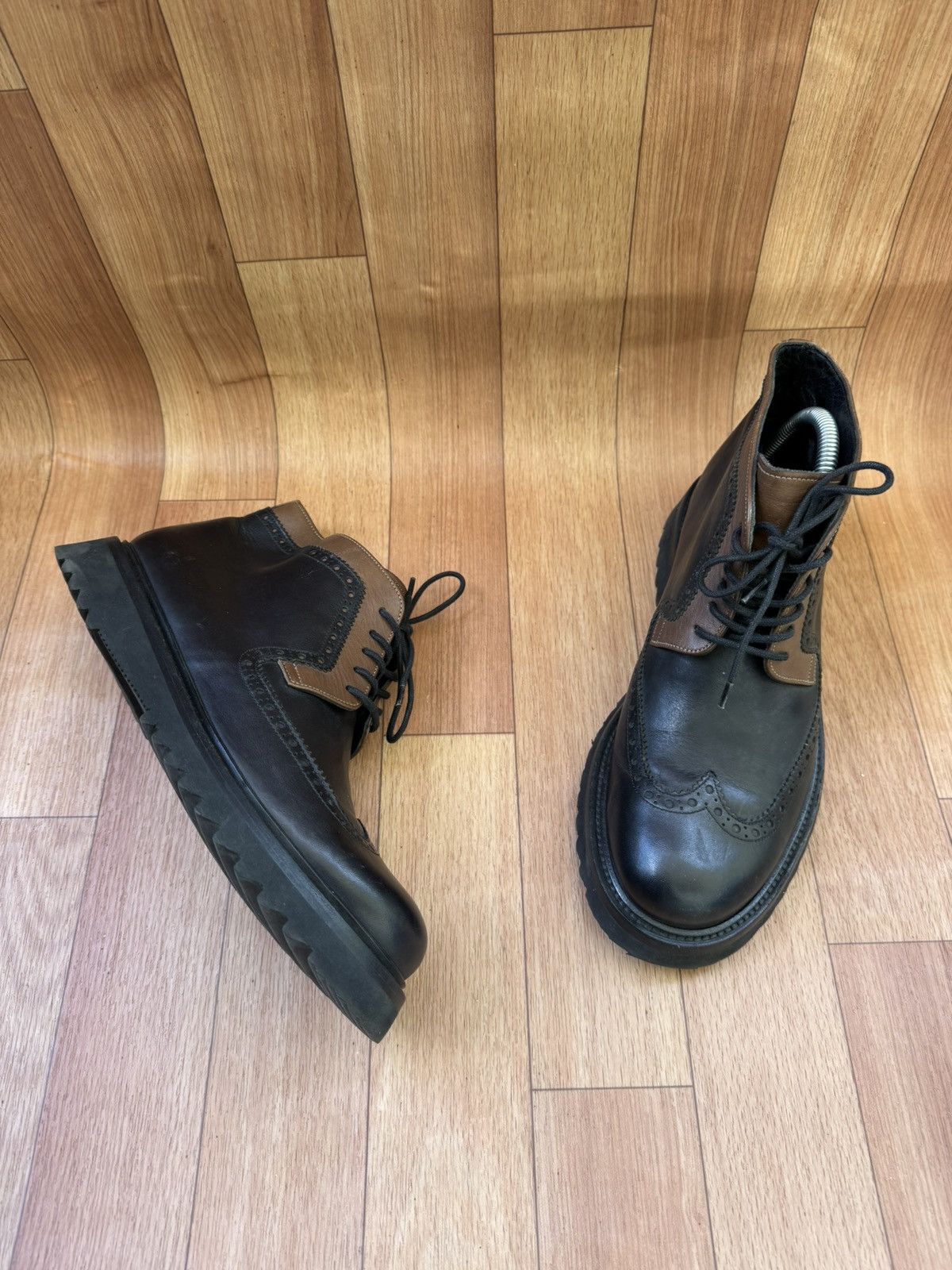 Dior Christian Dior Brogue boots Size US 7 / EU 40 - 9 Thumbnail