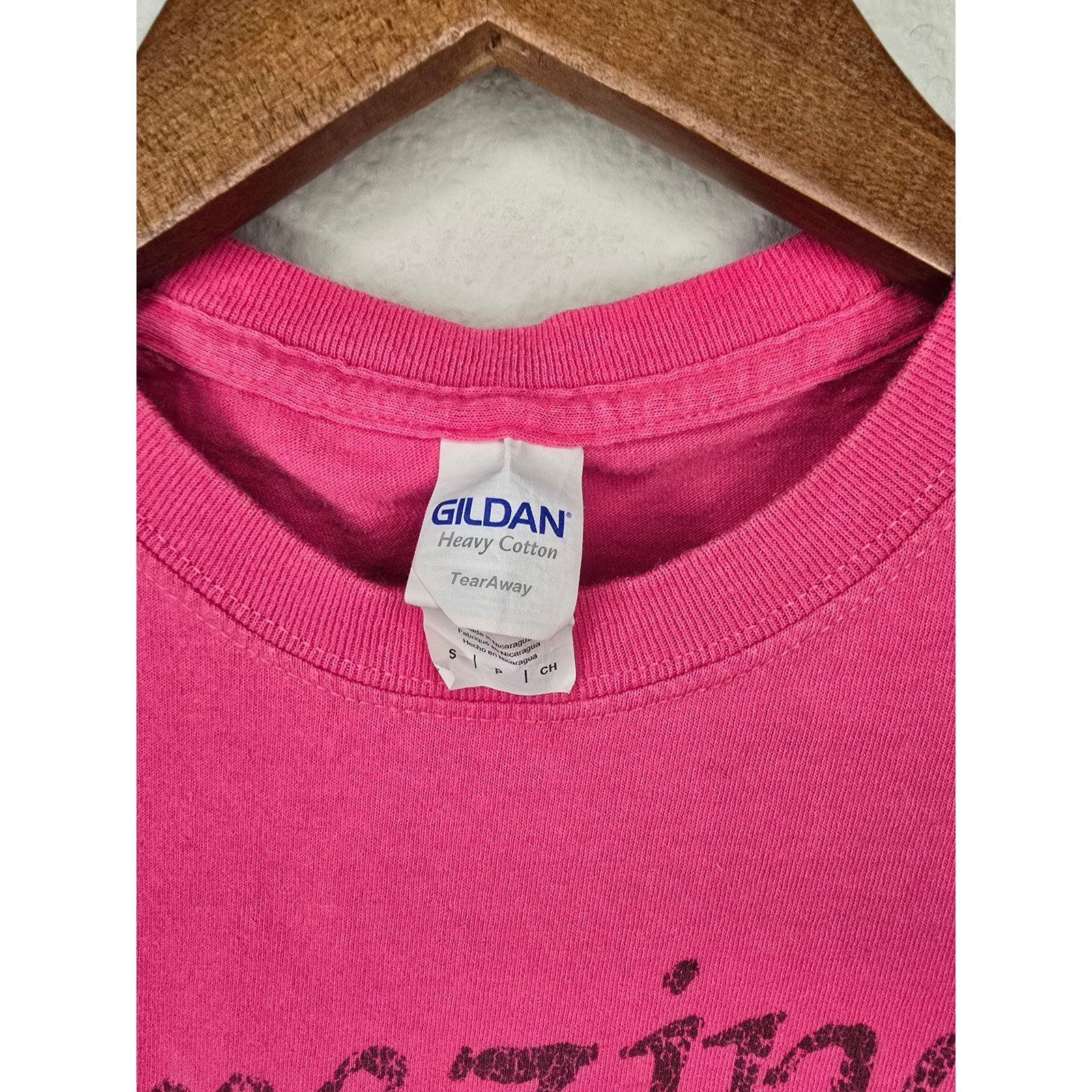 Gildan Amazing Grace Shirt Christian Gospel Rhinestone Pink S Tee Size S / US 4 / IT 40 - 8 Thumbnail