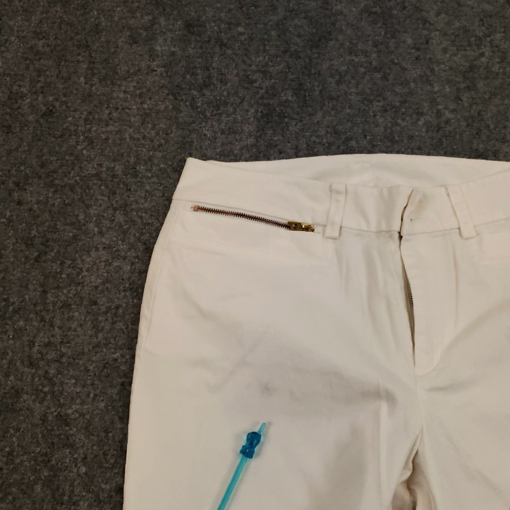 Ralph Lauren VINTAGE Lauren Ralph Lauren Pants Women 8 White Bootcut 29x29 Stretch Pockets Chino Size 30" / US 8 / IT 44 - 7 Thumbnail