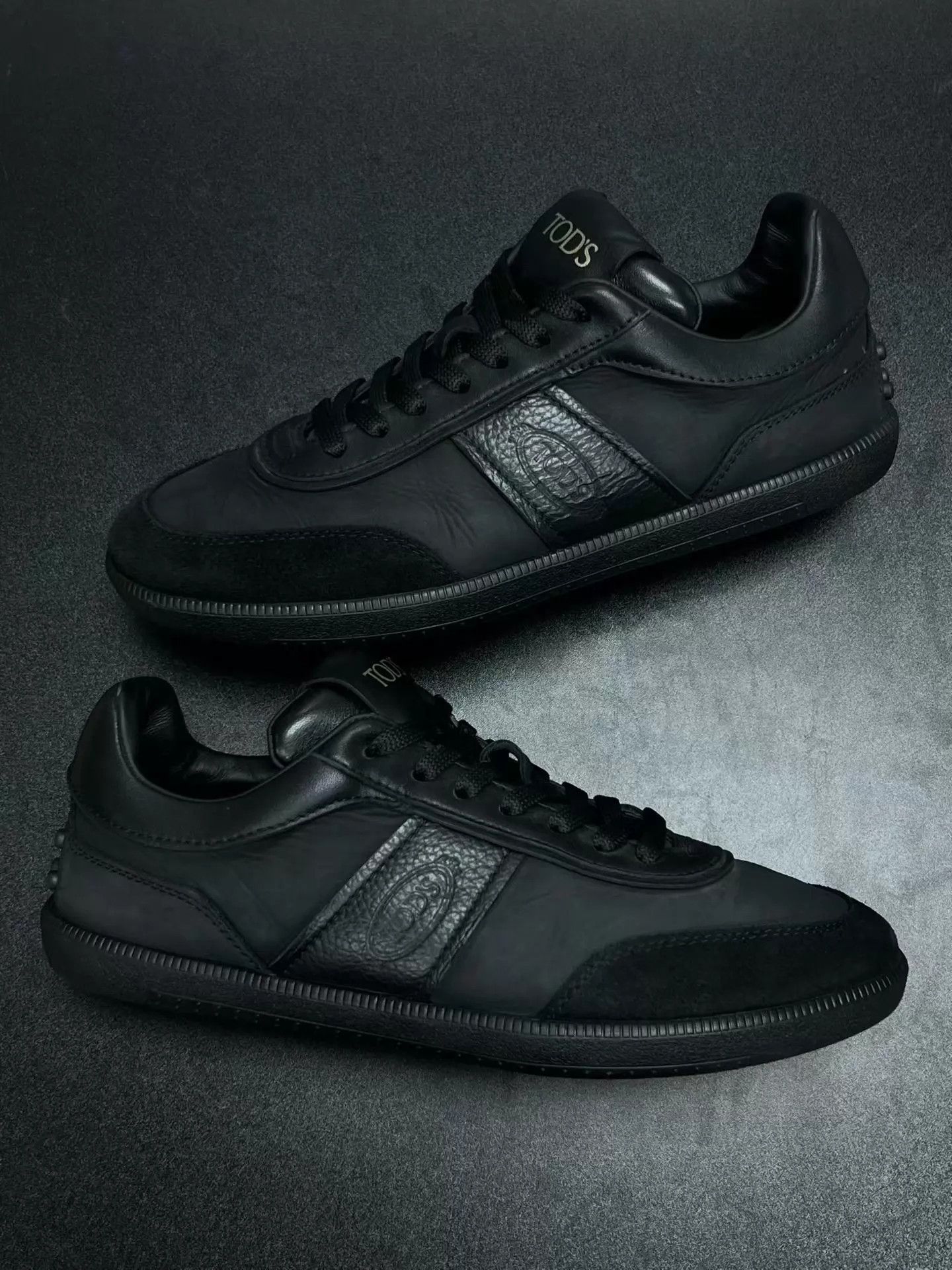 Tod's TOD'S color block low-top sneakers black 40 EU like new Size US 7 / EU 40 - 5 Thumbnail