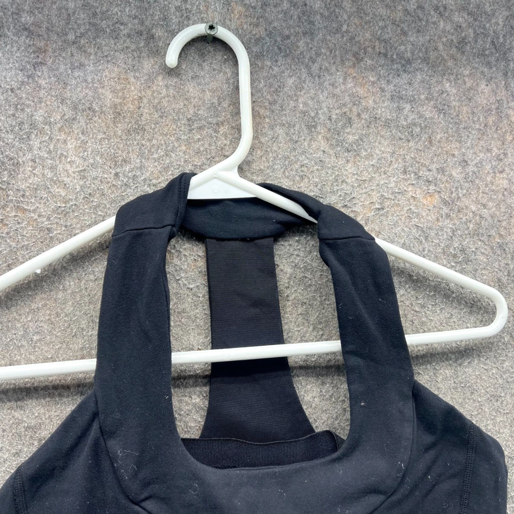 Lululemon VINTAGE? No. Lululemon Tank Top Women 0 Black Racerback Athletic Yoga Built In Bra Sleeveless Shirt Size XS / US 0-2 / IT 36-38 - 7 Thumbnail