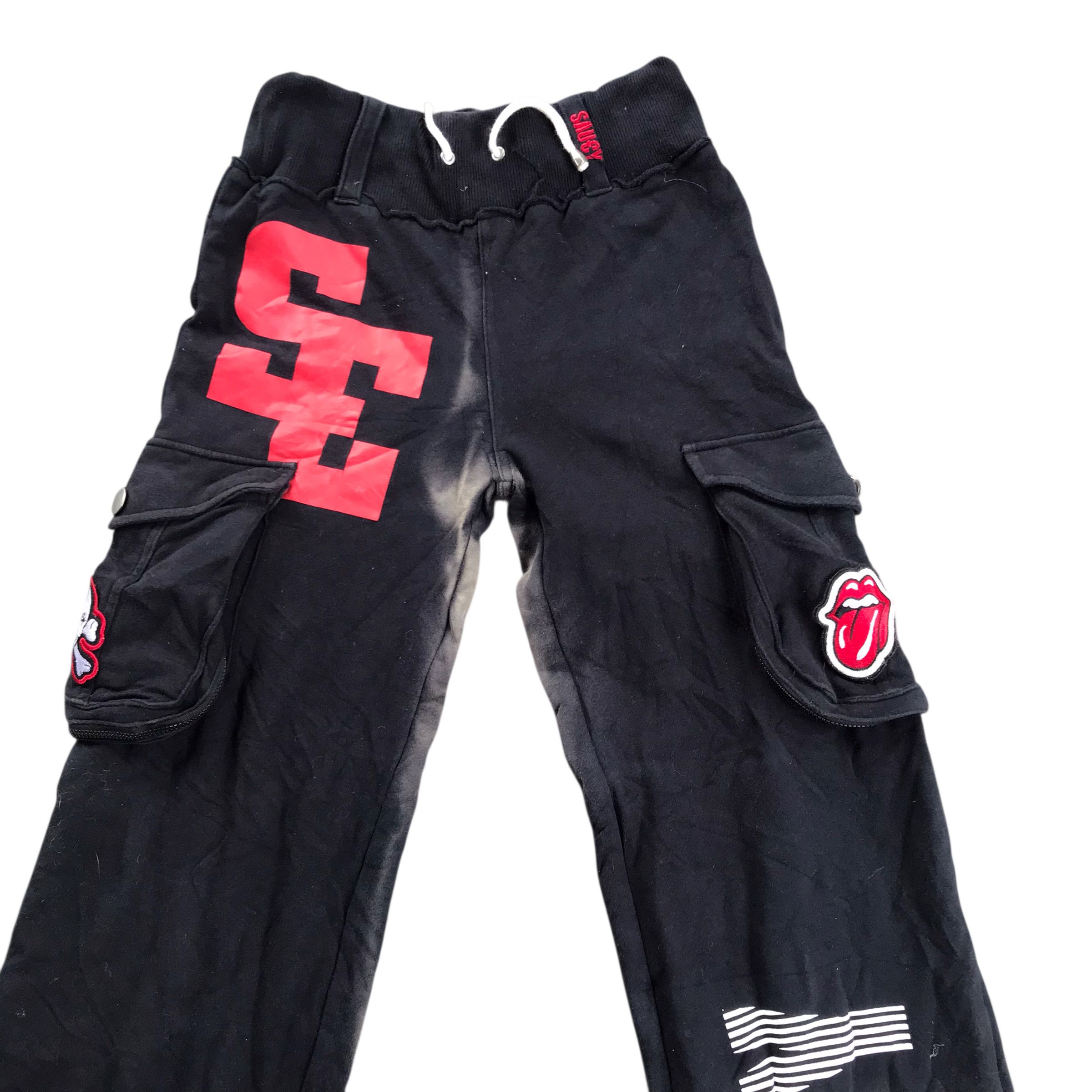 Infinite Archives Rare Vintage Saucy Tactical Pocket Jogger pants Sun Faded Size 26" / US 2 / IT 38 - 4 Thumbnail