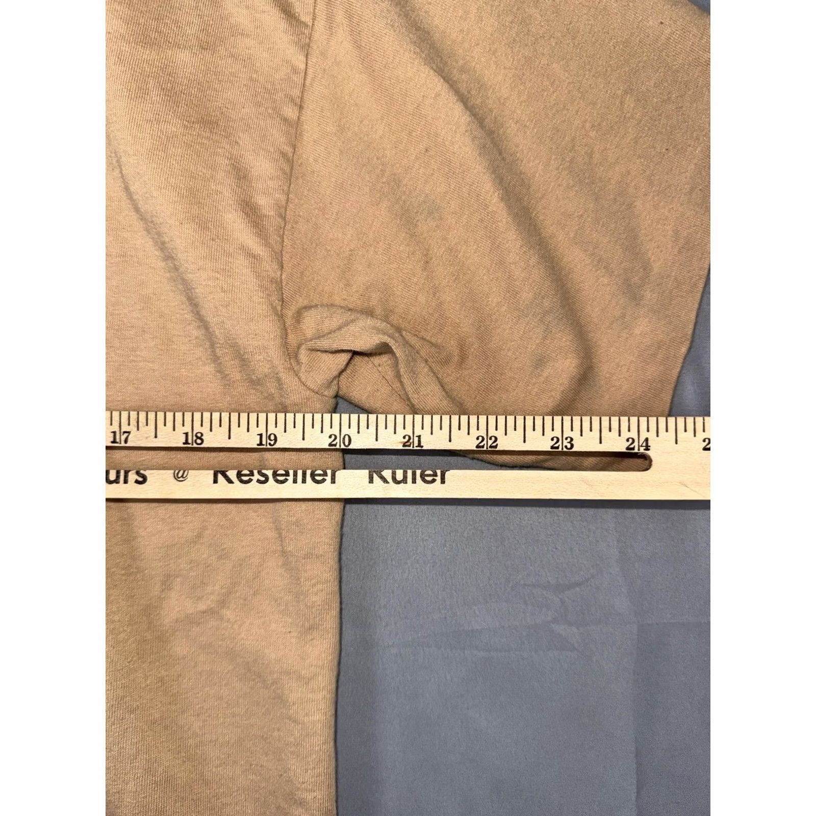 Vintage VINTAGE Murina T-Shirt Mens Large Beige Graphic Print Crew Neck Short Sleeve Tribal Southwestern Petroglyph Size US L / EU 52-54 / 3 - 7 Thumbnail