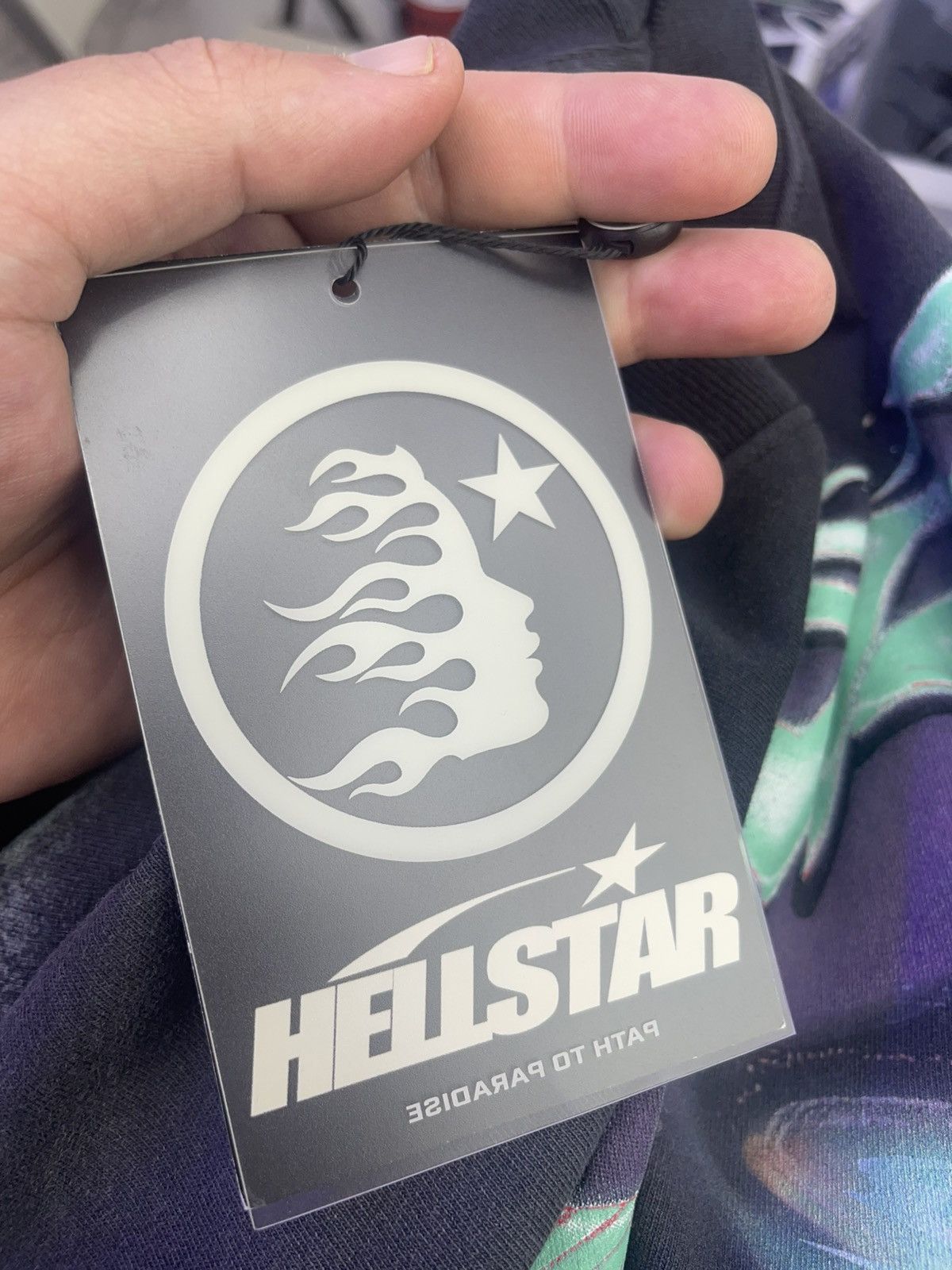 HELLSTAR Hellestar “attccks” tee (black) Size US L / EU 52-54 / 3 - 8 Thumbnail