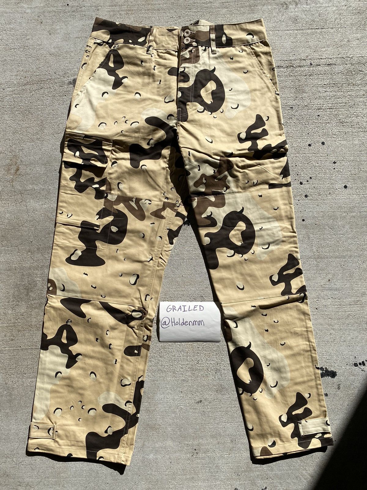 image of Fuck The Population Ftp Surplus Cargo Pant (Desert Camo), Men's (Size 36)