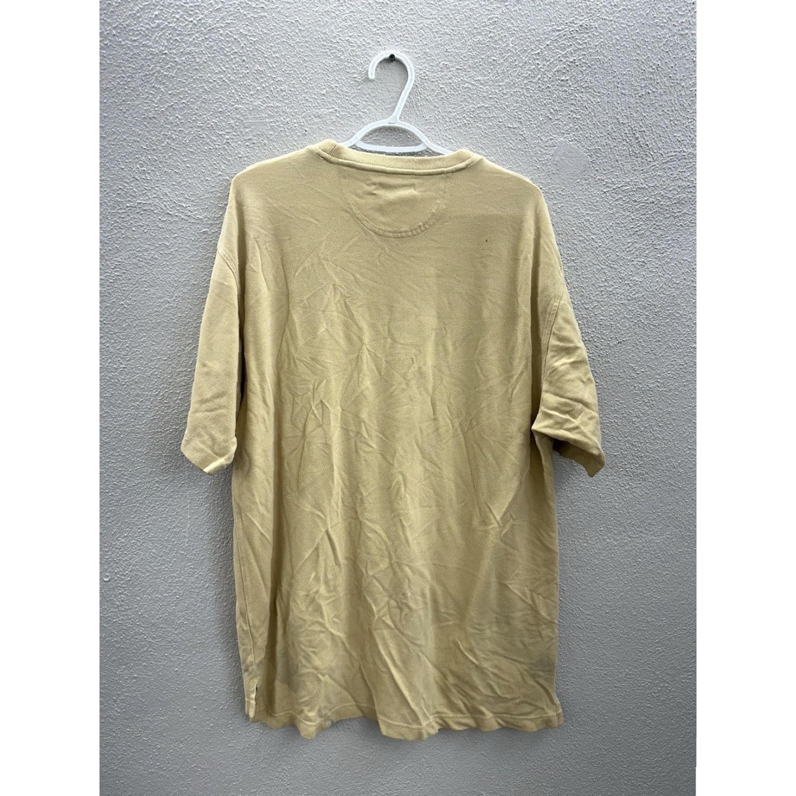 Izod IZOD Shirt Mens Large Yellow Short Sleeve Pocket Tee Cotton - Regular Fit - T-Shirt - 90s Y2K Theme - Mens, Color Yellow, Size L Size US L / EU 52-54 / 3 - 7 Thumbnail