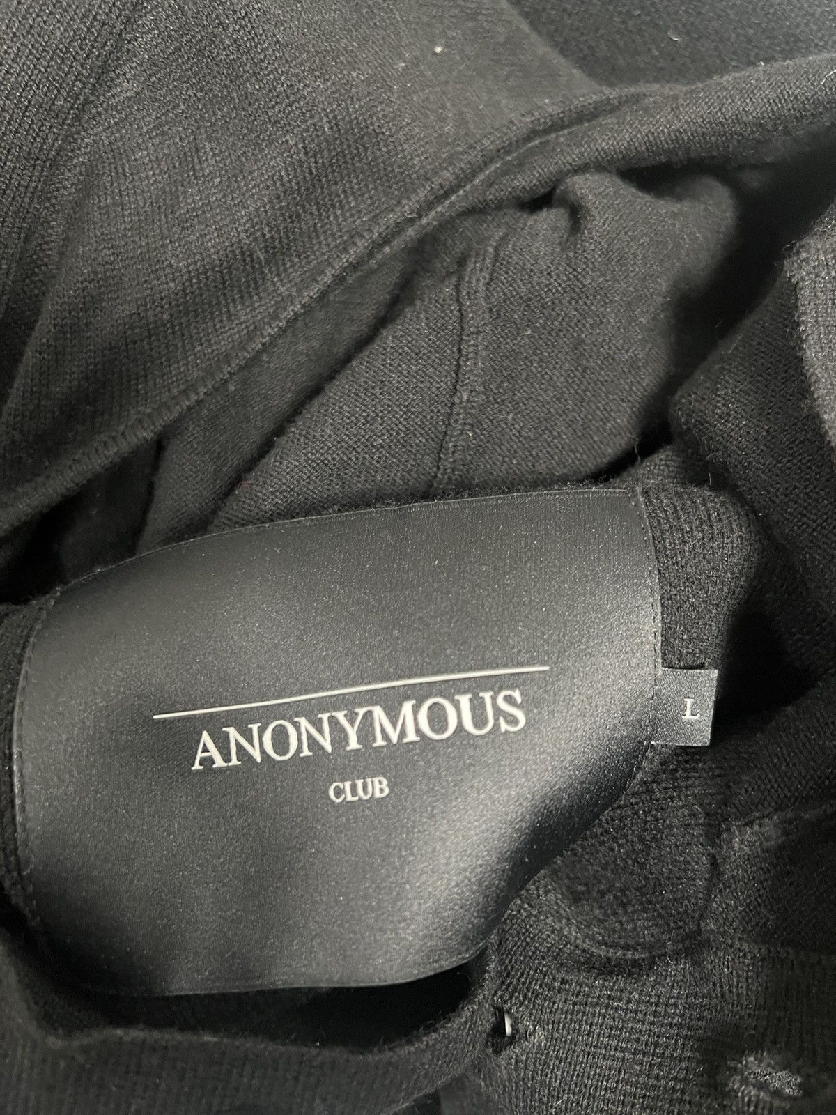 Anonymous Club × Hood By Air Anonymous Club Knit Skully Heritage Polo Size US L / EU 52-54 / 3 - 4 Thumbnail