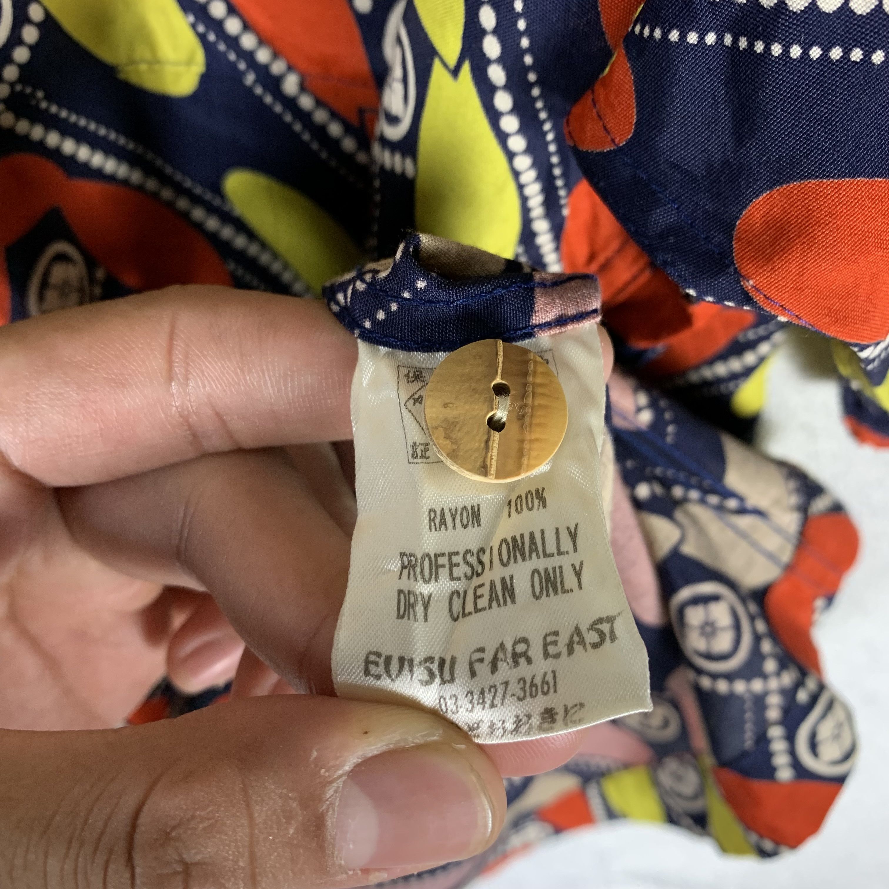 Evisu EVISU Yamane Deluxe Tokyo Printed Shirt Rayon Viscose Size US M / EU 48-50 / 2 - 6 Thumbnail