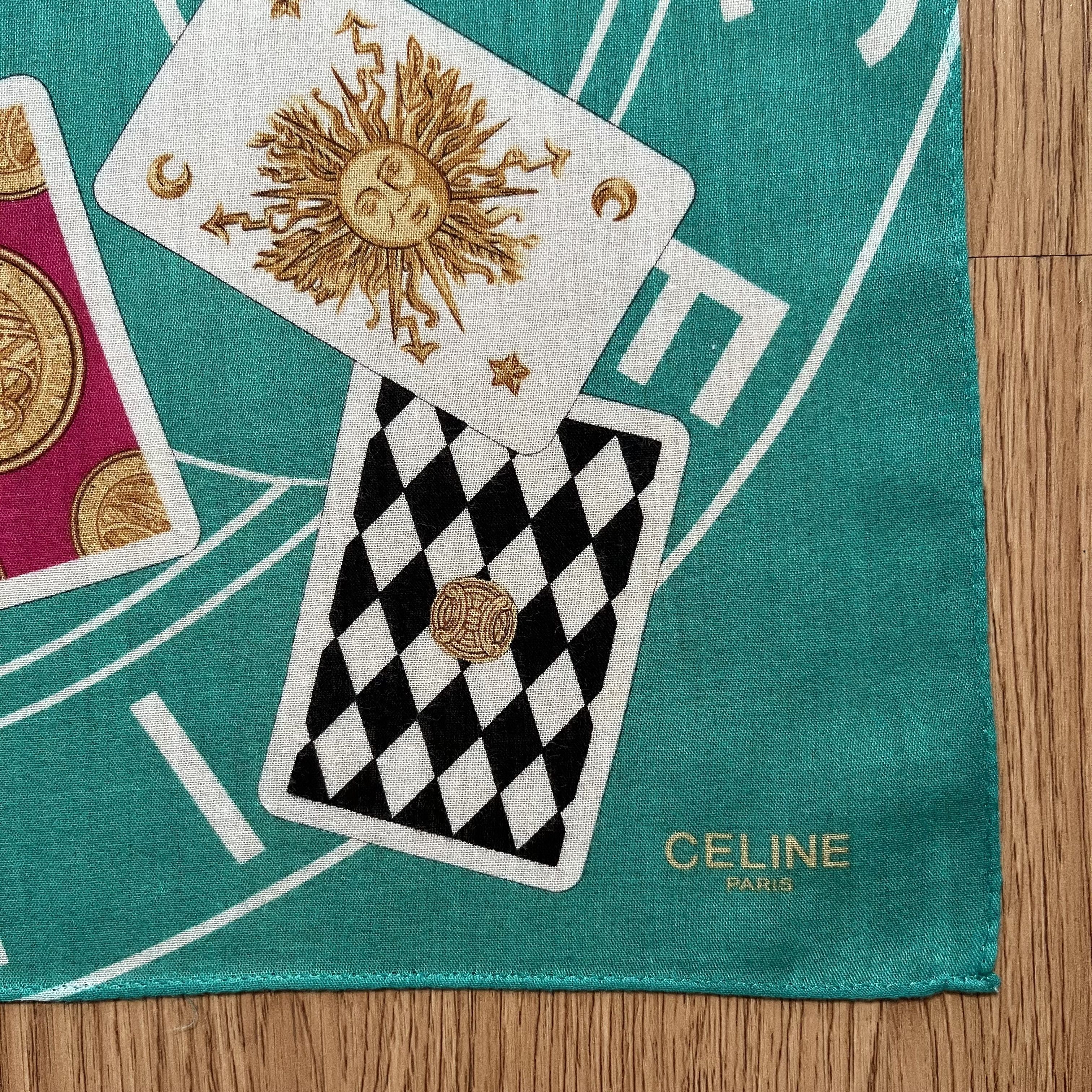 Celine Vintage Celine Paris Handkerchief Size ONE SIZE - 2 Thumbnail