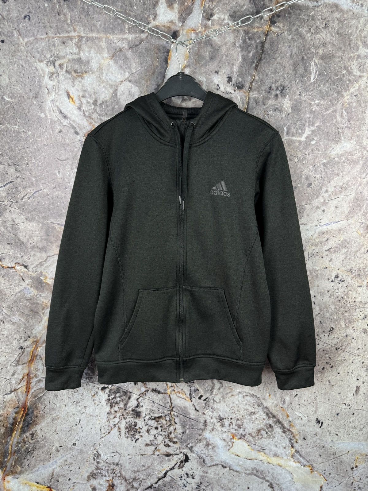 Adidas Men’s Adidas Full Zip Hoodie Black Sportswear Size Small Size US S / EU 44-46 / 1 - 1 Thumbnail