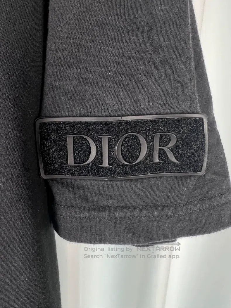 Dior Dior Black cuff logo logo short sleeve Size US XS / EU 42 / 0 - 3 Thumbnail