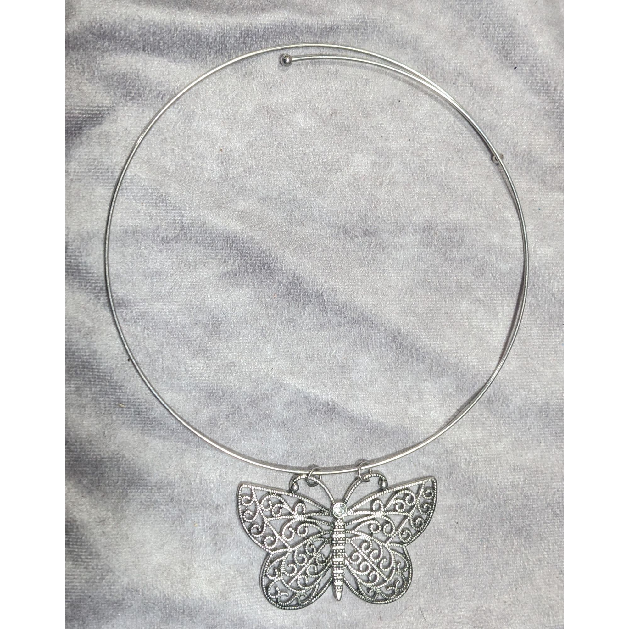 Other Festival Fairycore Butterfly Pendant Coil Neckalce Size ONE SIZE - 3 Thumbnail