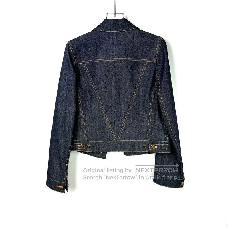 Valentino Valentino Blue Leather Women's Jacket . Size S / US 4 / IT 40 - 2 Thumbnail
