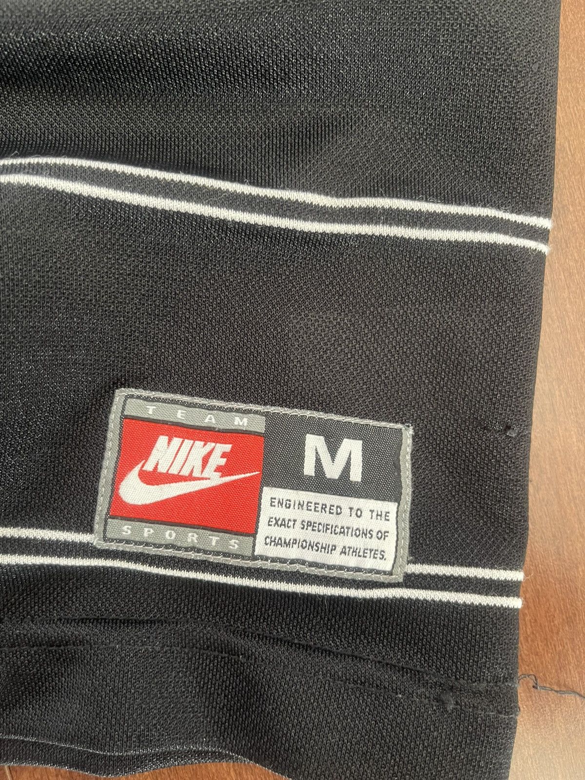 Nike Vintage 90’s Nike Striped Soccer Jersey Size US M / EU 48-50 / 2 - 3 Thumbnail
