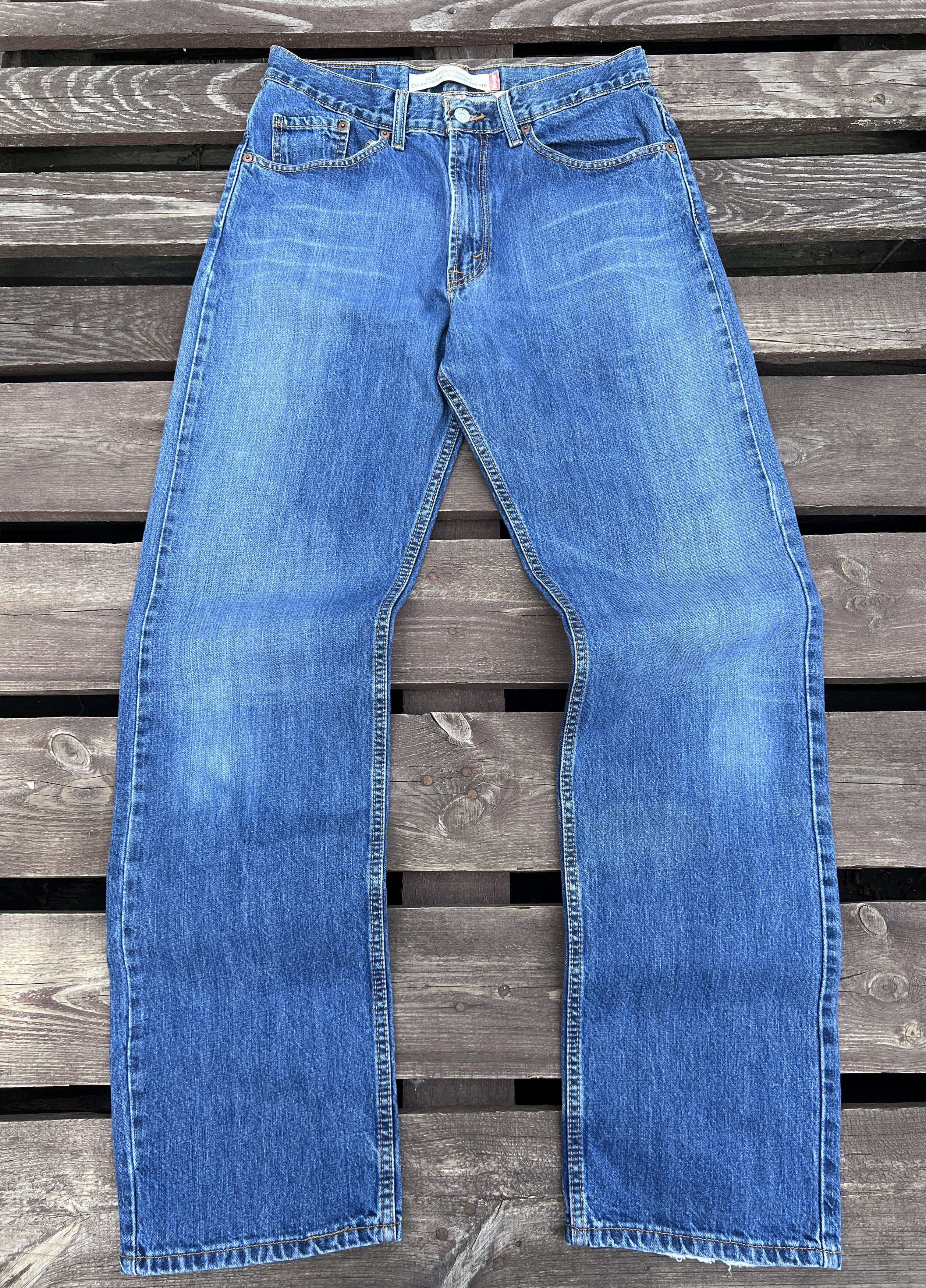 Levi's Levis Relaxed Straight Relax Vintage Washed Denim Jeans Size US 32 / EU 48 - 2 Thumbnail