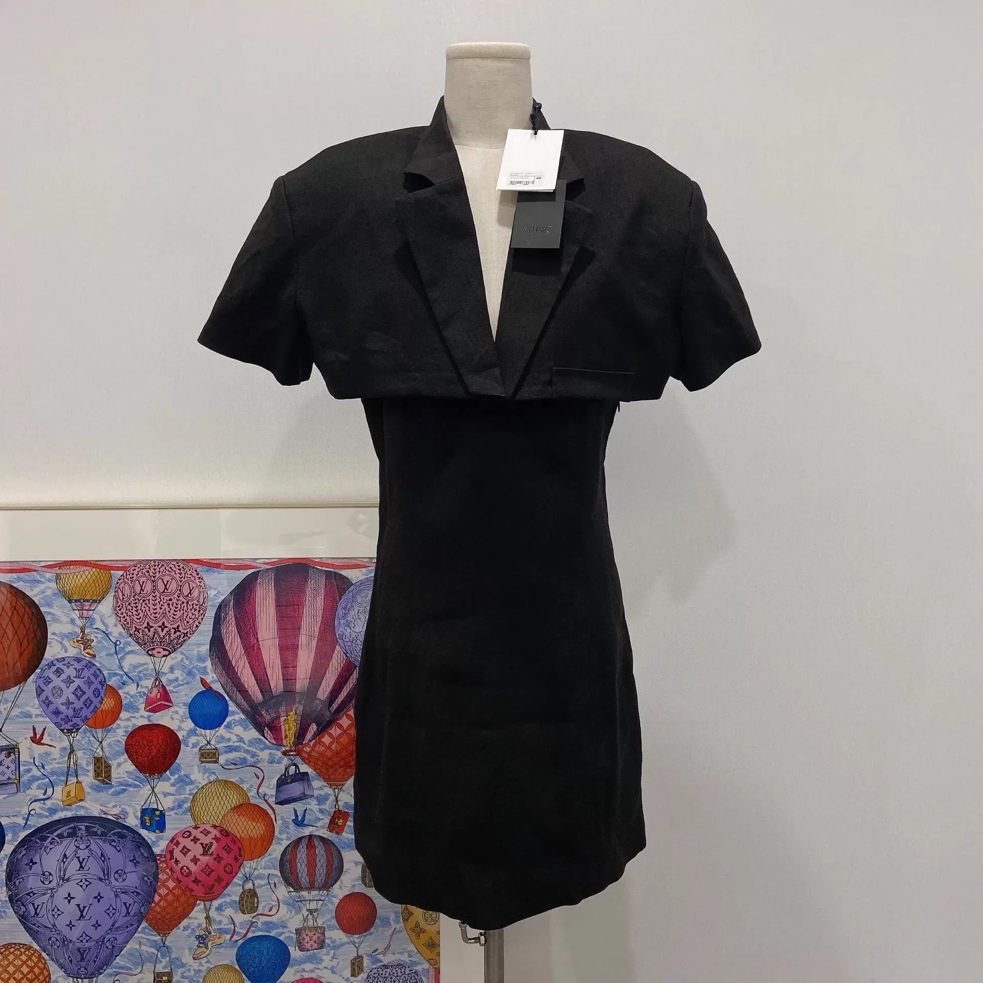 Jacquemus Jacquemus Black Blazer Dress 40 New with tags Size S / US 4 / IT 40 - 1 Thumbnail