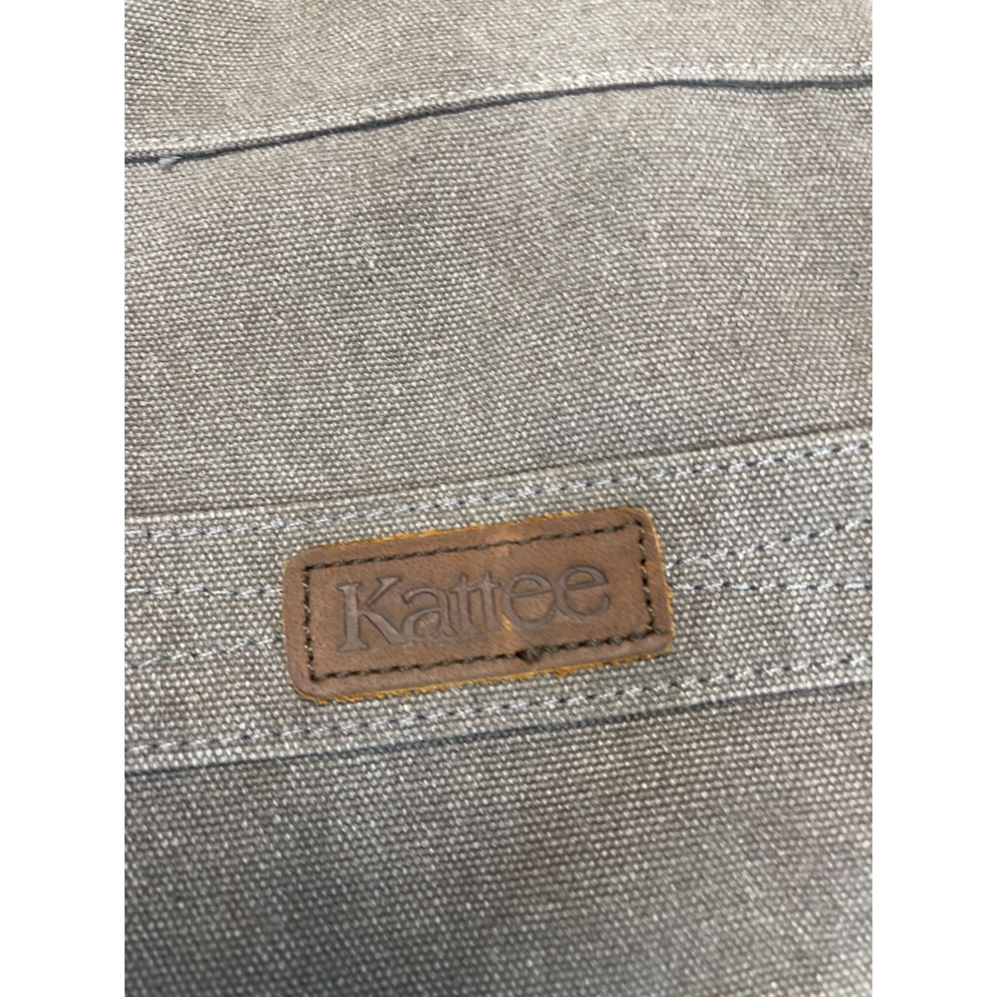 Other Kattee mens gray brown fabric leather heavy duty hiking back Size ONE SIZE - 2 Thumbnail