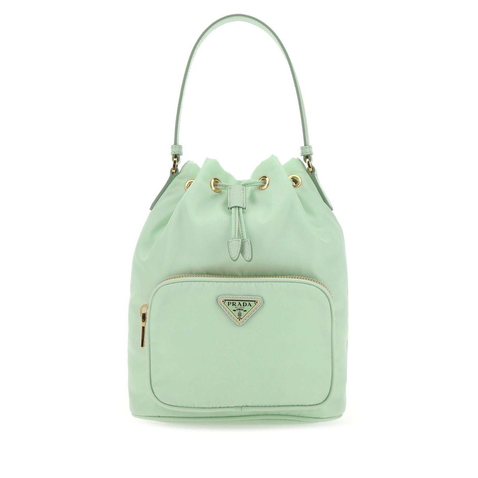 Prada PRADA Green Re-Nylon Bucket Bag New & Authentic Size ONE SIZE - 1 Thumbnail