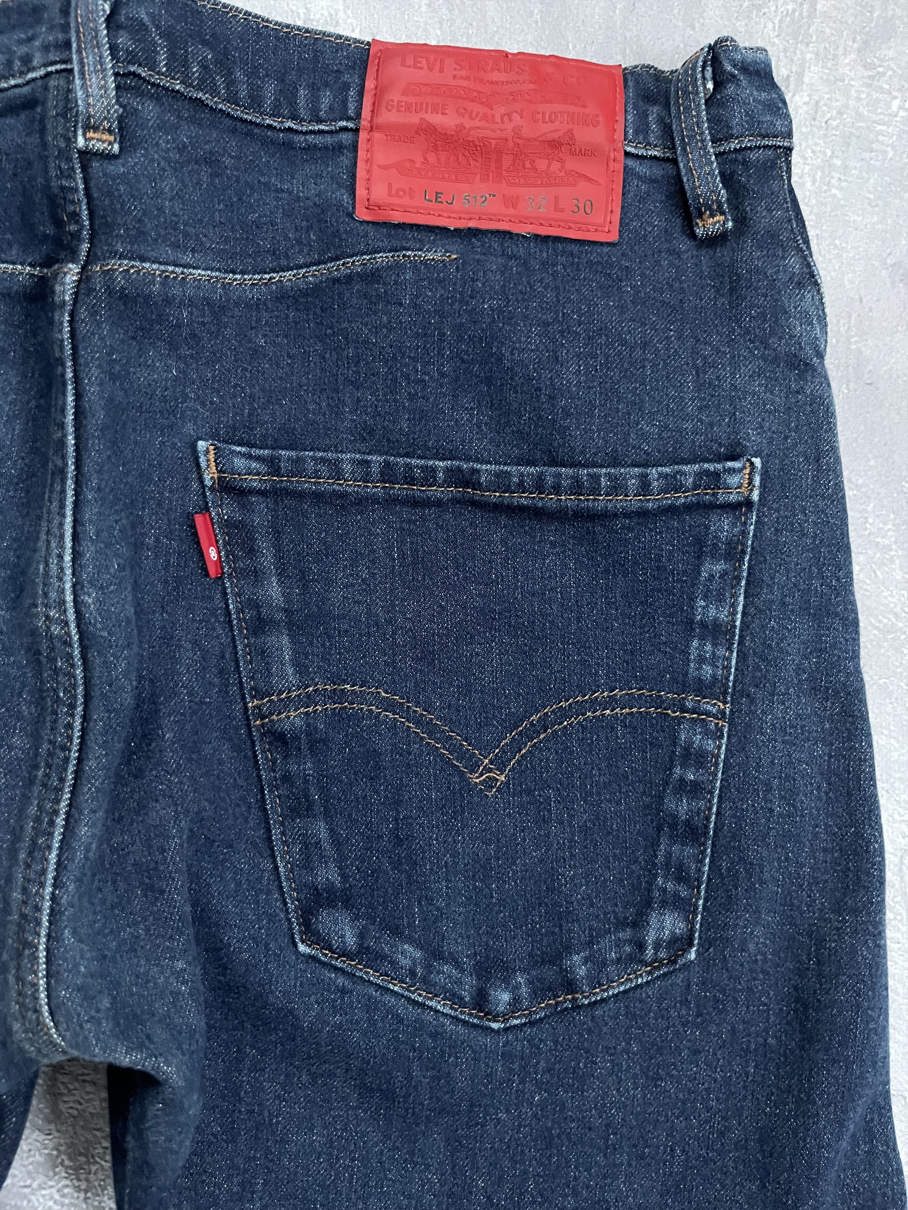 Engineered Garments × Levi's Levis Engineered Jeans Twisted Leg LEJ 512 Premium Denim Size US 32 / EU 48 - 4 Thumbnail