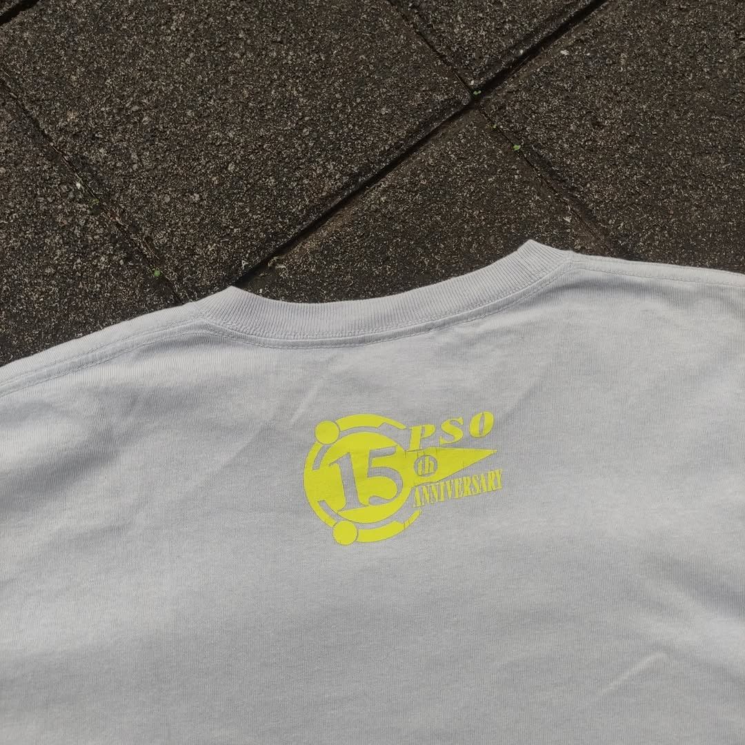 Anime Phantasy Star Online 15th Anniversary 2015 Game Tee Size US L / EU 52-54 / 3 - 4 Thumbnail
