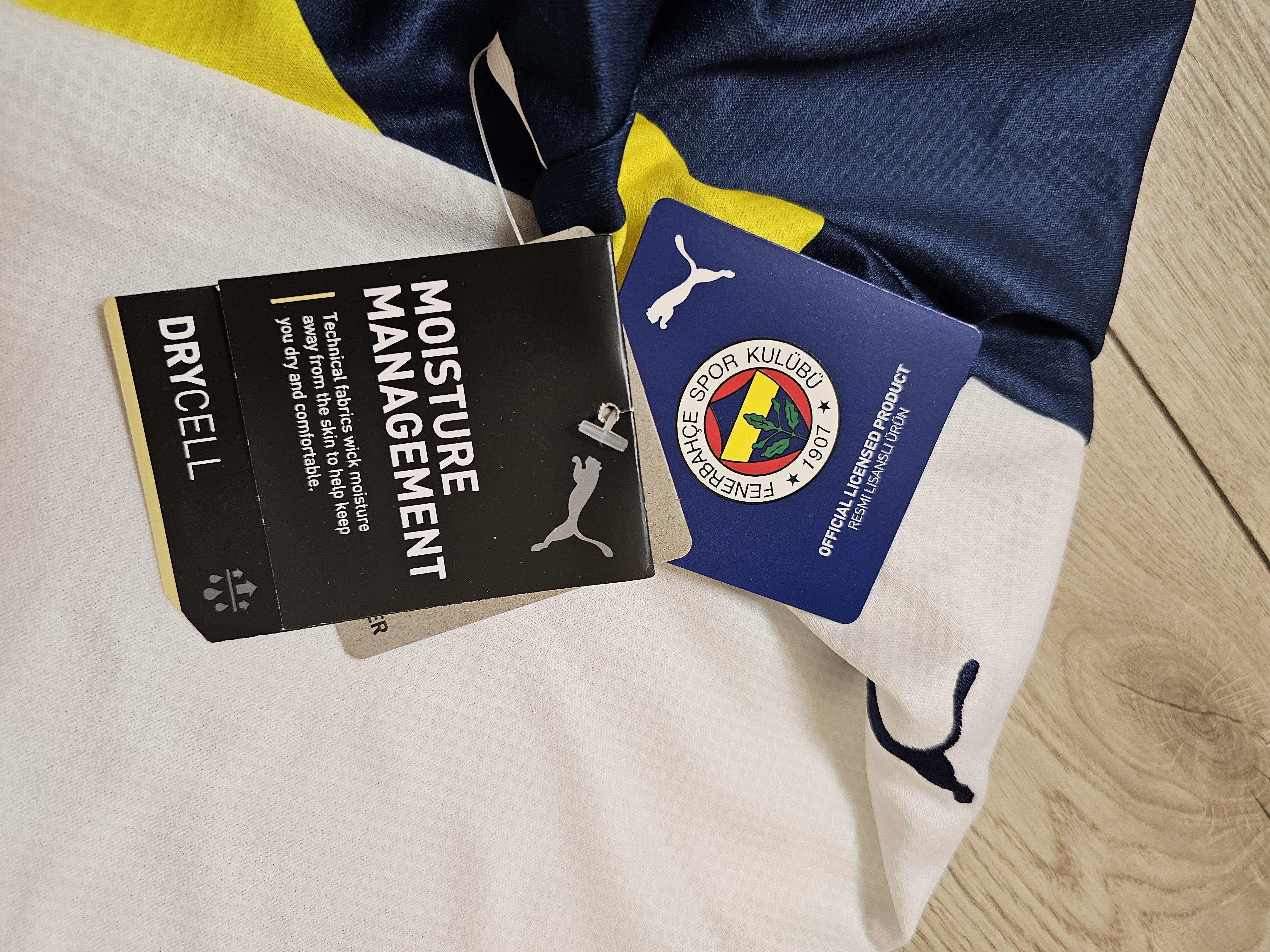 Puma FENERBAHCE 2023 2024 HOME FOOTBALL SHIRT SOCCER JERSEY 3XL Size US XXL / EU 58 / 5 - 6 Thumbnail