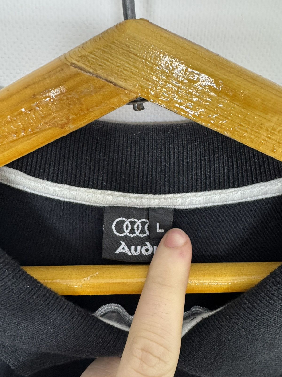Audi Vintage Y2k Racing Polo Audi T-Shirt 00’s Size US L / EU 52-54 / 3 - 9 Thumbnail