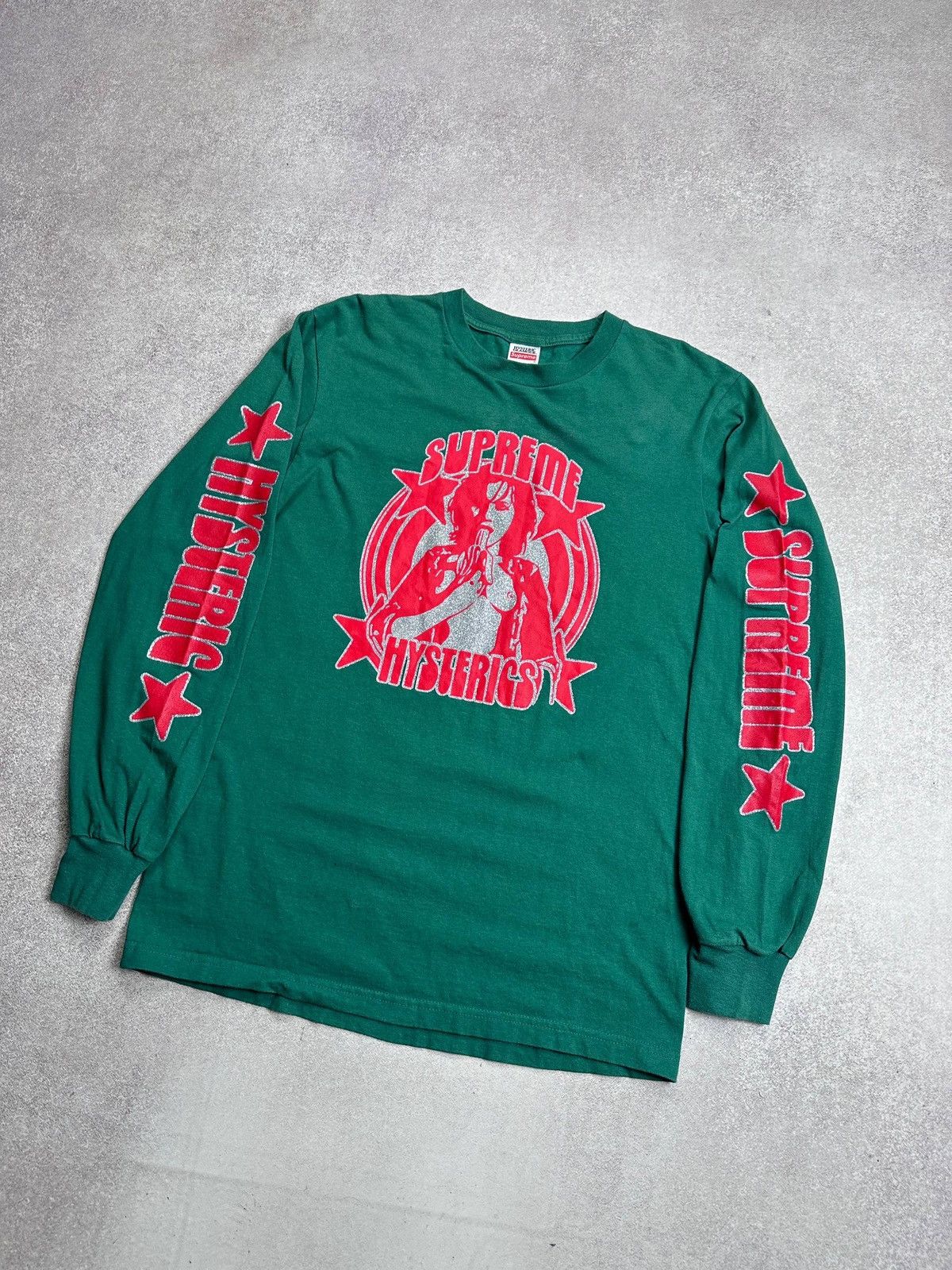 Hysteric Glamour × Supreme SUPREME Hysteric Glamour Longsleeve T-shirt Size US S / EU 44-46 / 1 - 2 Thumbnail