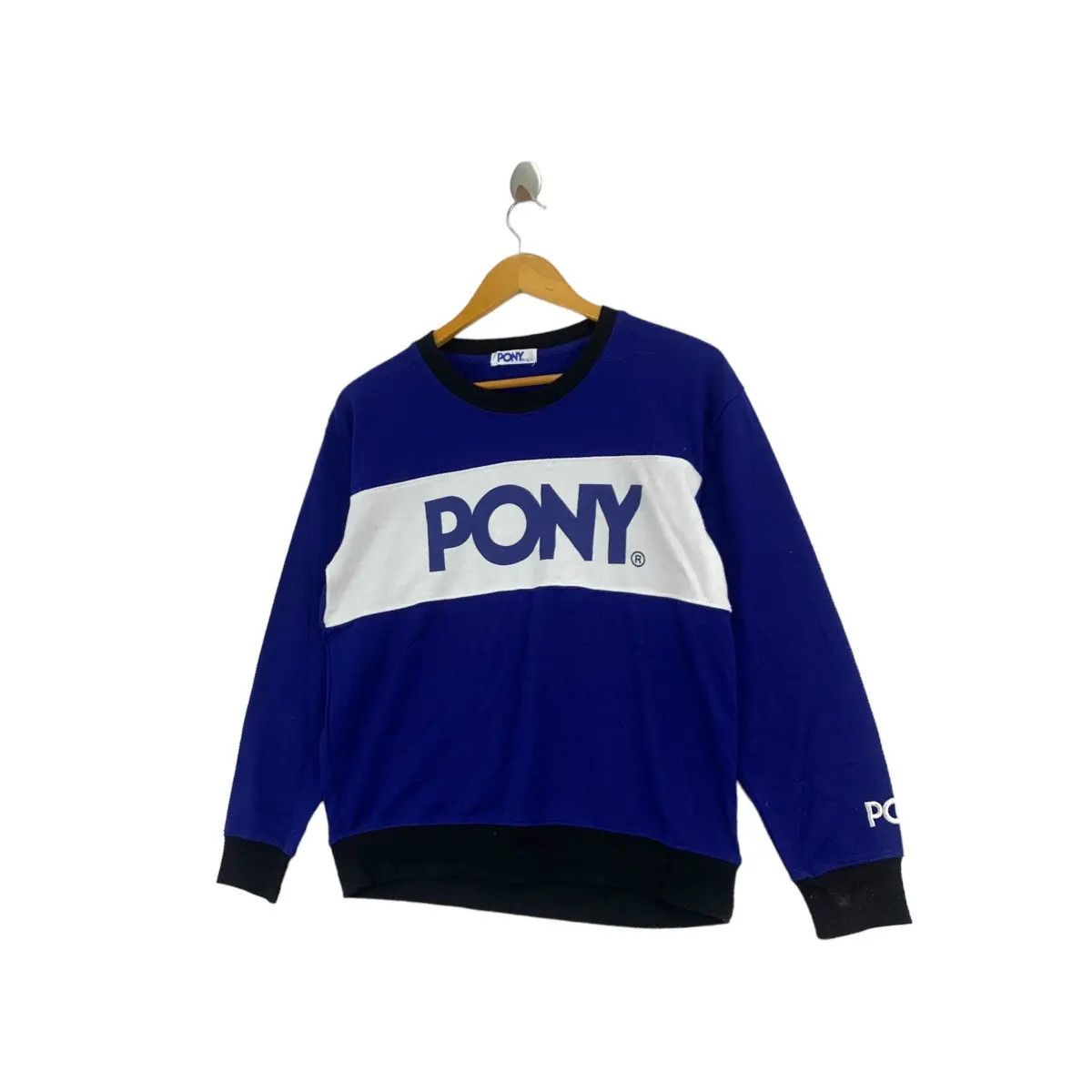 PONY PONY USA Big Brand Print Multi Color Sweatshirt Size US L / EU 52-54 / 3 - 3 Thumbnail