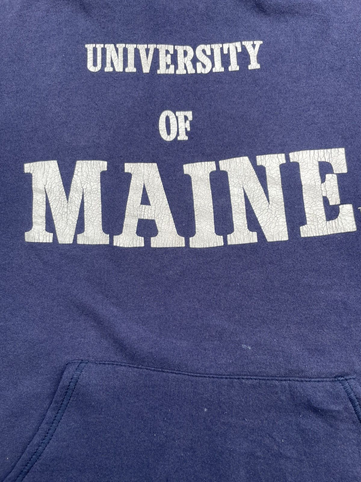 Jerzees Vintage University Of Maine Faded Hoodie Size US S / EU 44-46 / 1 - 12 Thumbnail