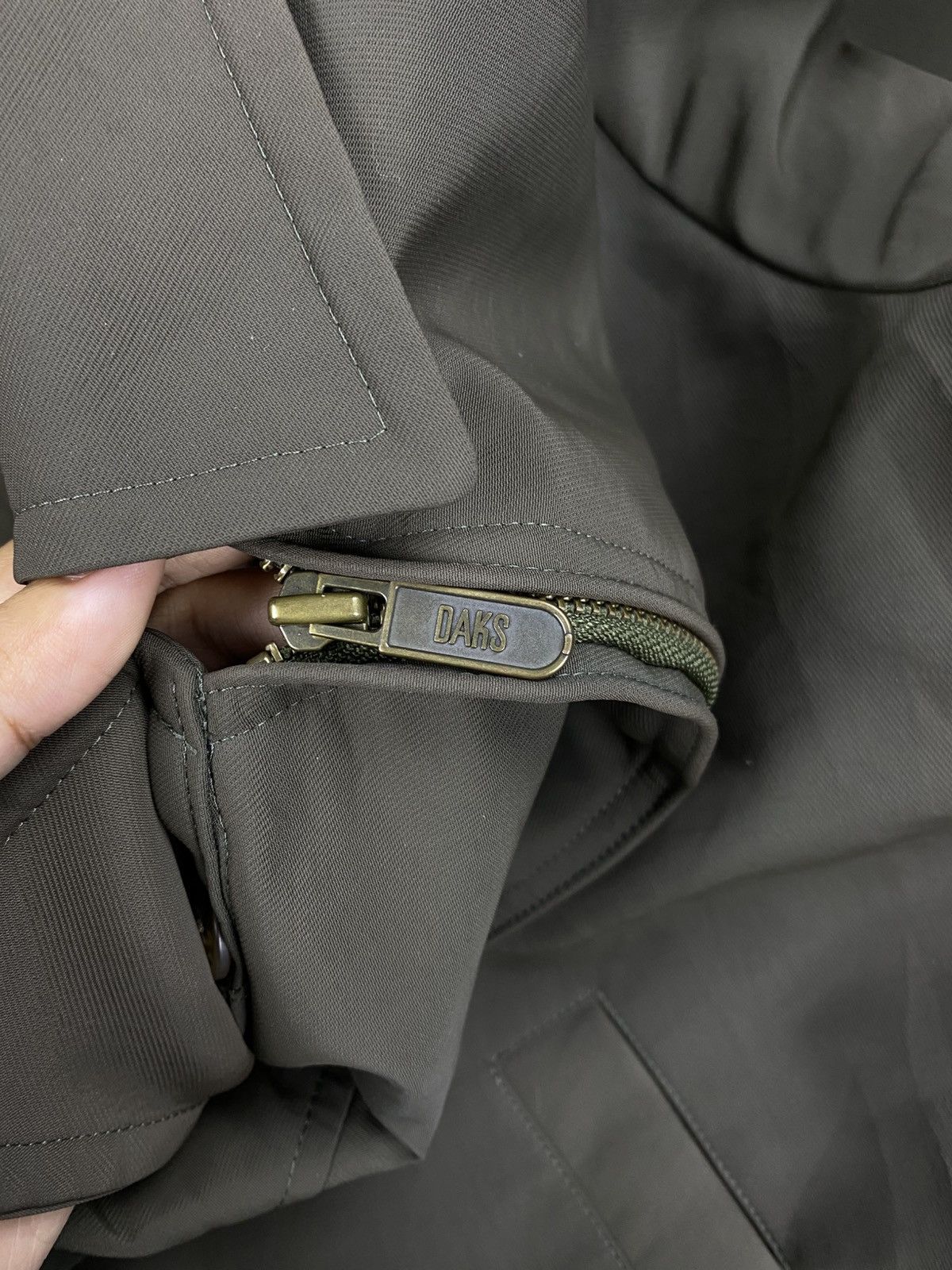 DAKS 90s DAKS Zipper Jacket Nice Design Size US L / EU 52-54 / 3 - 14 Thumbnail