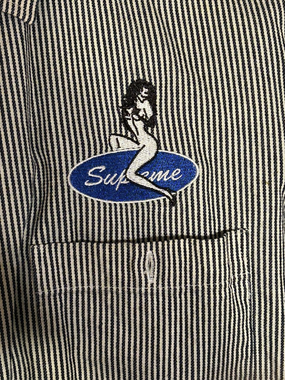Supreme Supreme Pin Up Work Shirt Size US L / EU 52-54 / 3 - 2 Thumbnail