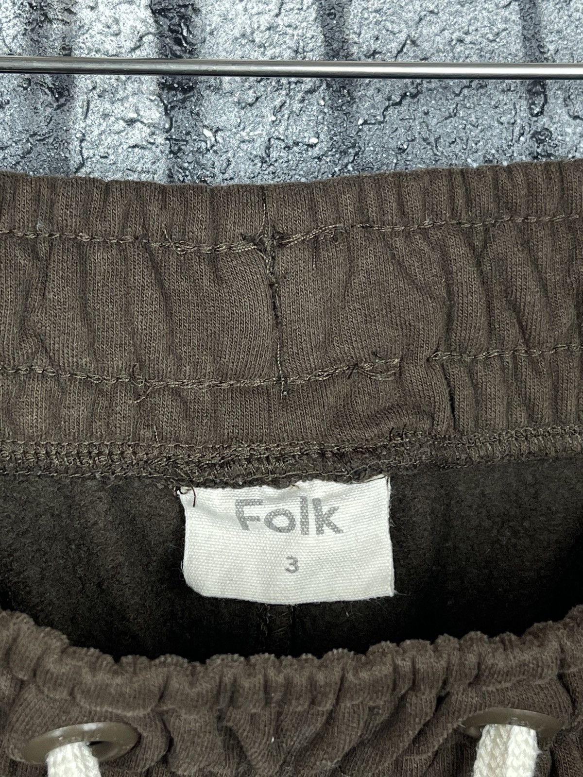 Folk Folk Brown Cotton Embroidered Logo Casual Shorts Men’s Size S/M Size US 32 / EU 48 - 9 Thumbnail