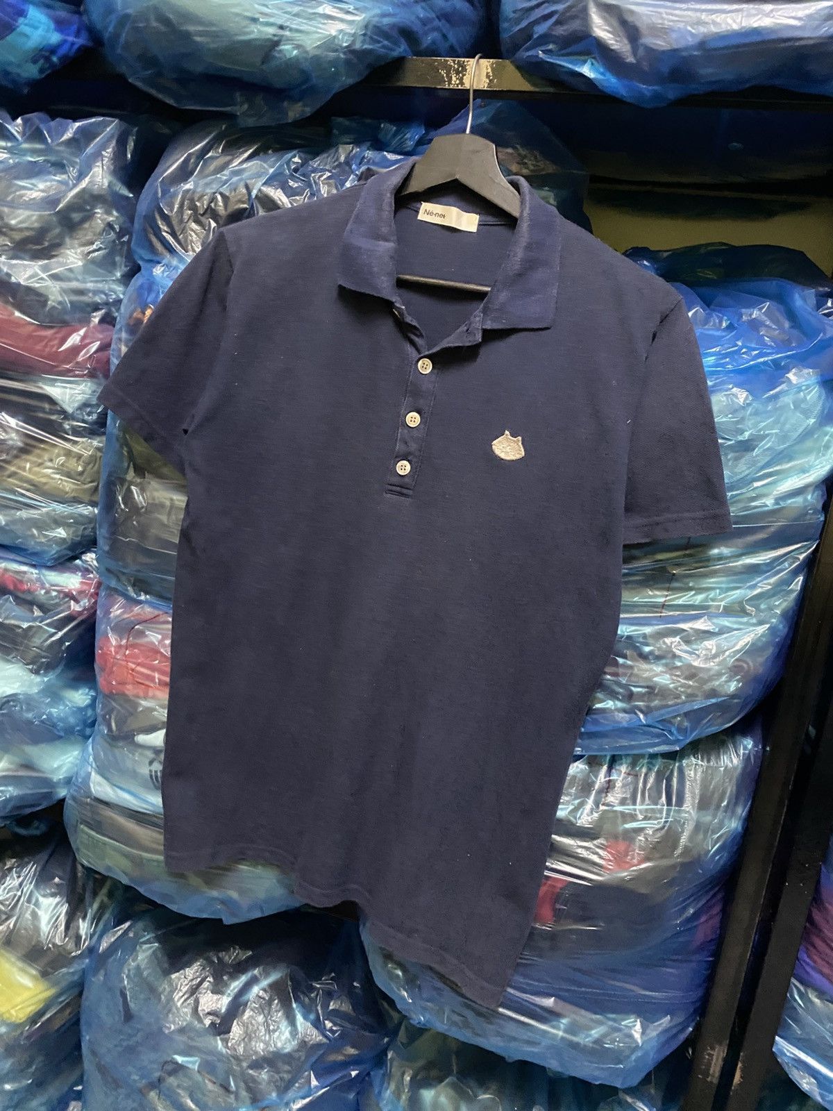 Ne-Net VINTAGE NE-NET ISSEY MIYAKE POLO SHIRT MADE IN CHINA Size US S / EU 44-46 / 1 - 2 Thumbnail