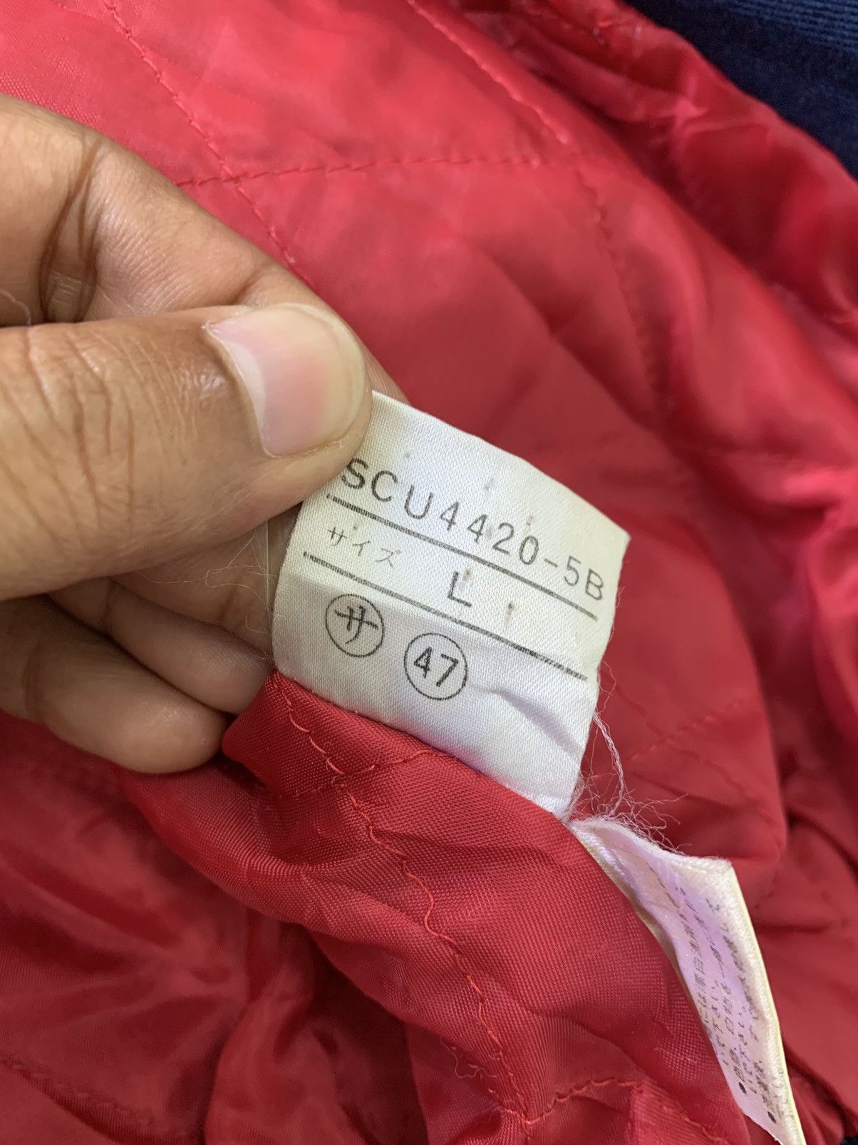 Sergio Tacchini Sergio Tacchini Big Print Logo Bomber Jacket Size US L / EU 52-54 / 3 - 14 Thumbnail