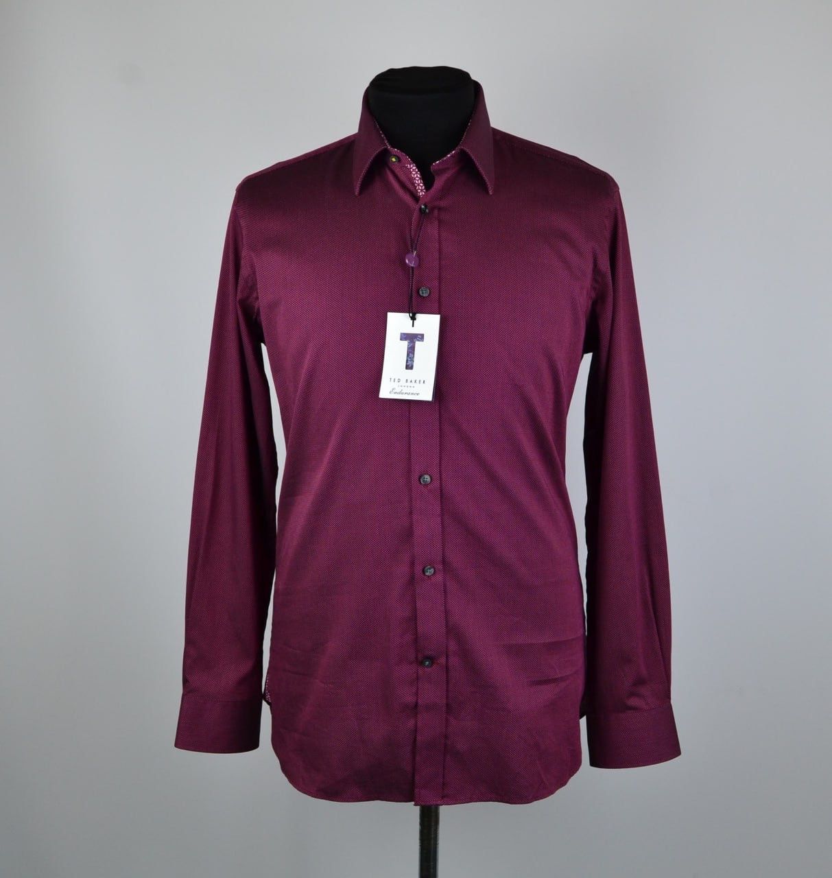 Ted Baker Ted Baker Long sleeve shirt Red size XL Size US XL / EU 56 / 4 - 1 Thumbnail