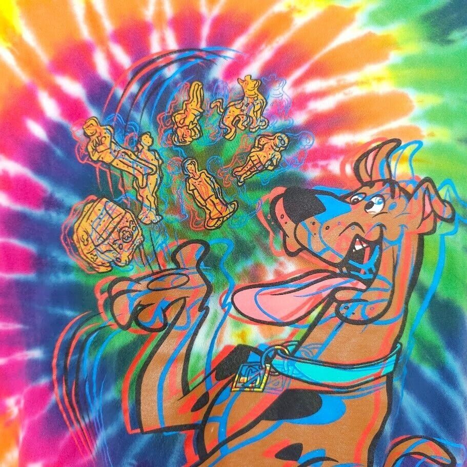 Other Scooby Doo T Shirt Mens Size Medium Tie Dye Cartoon Hanna Size US M / EU 48-50 / 2 - 2 Thumbnail