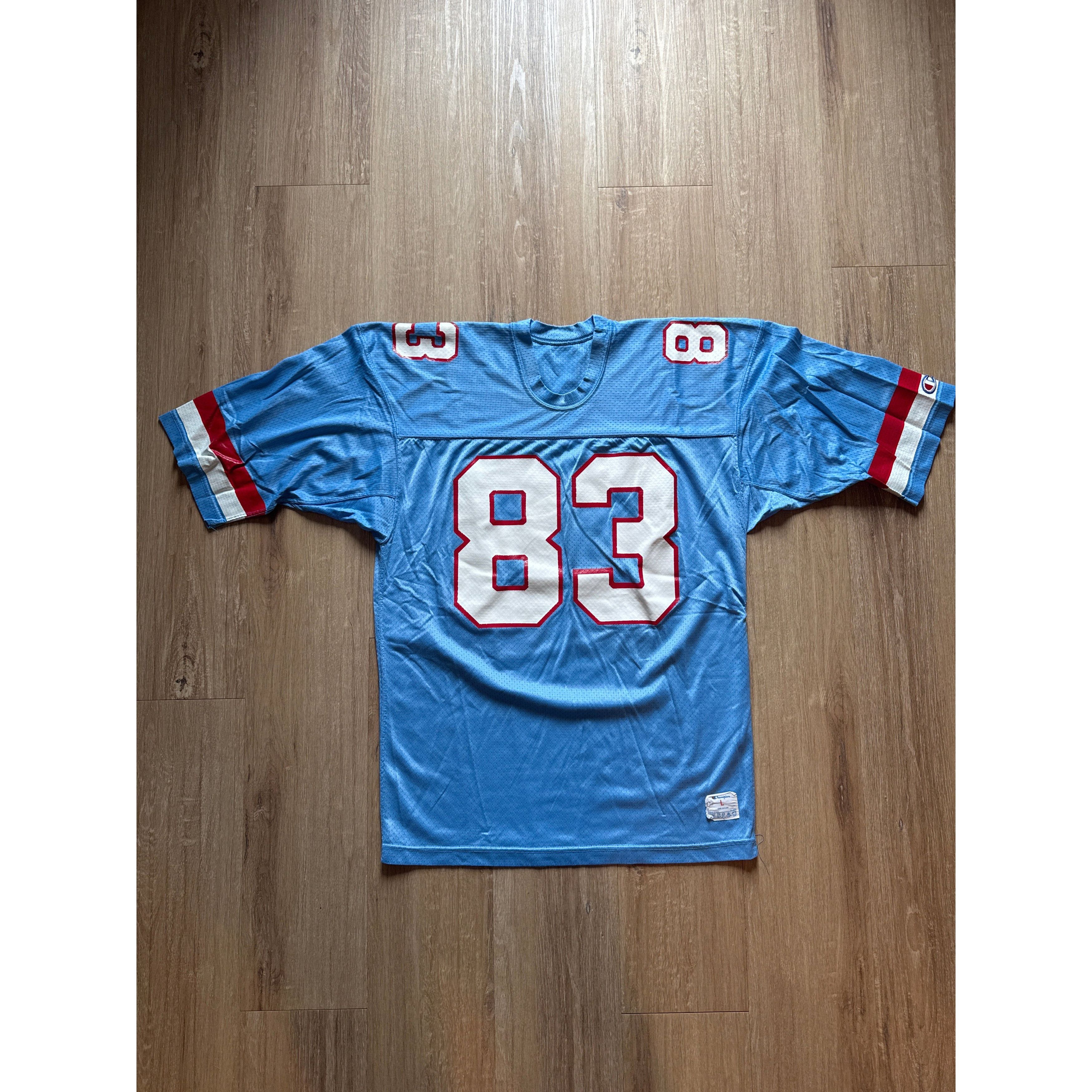 Other Vintage Champion Houston Oilers #83 Willie Drewrey Football Size US L / EU 52-54 / 3 - 1 Thumbnail