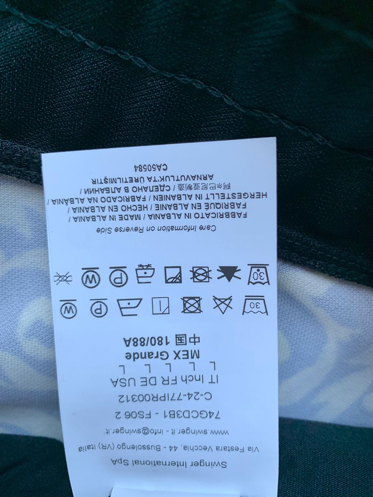 Versace Jeans Couture Tricetate Shorts Versace Jeans Culture Sketch Print L, black Size US 32 / EU 48 - 13 Thumbnail