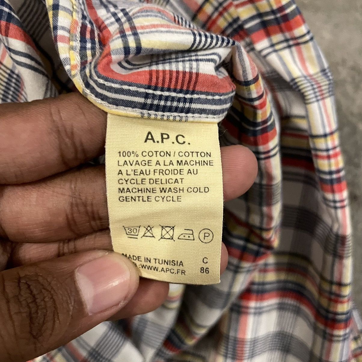 A.P.C. A.P.C Buttons Ups Size US XS / EU 42 / 0 - 3 Thumbnail