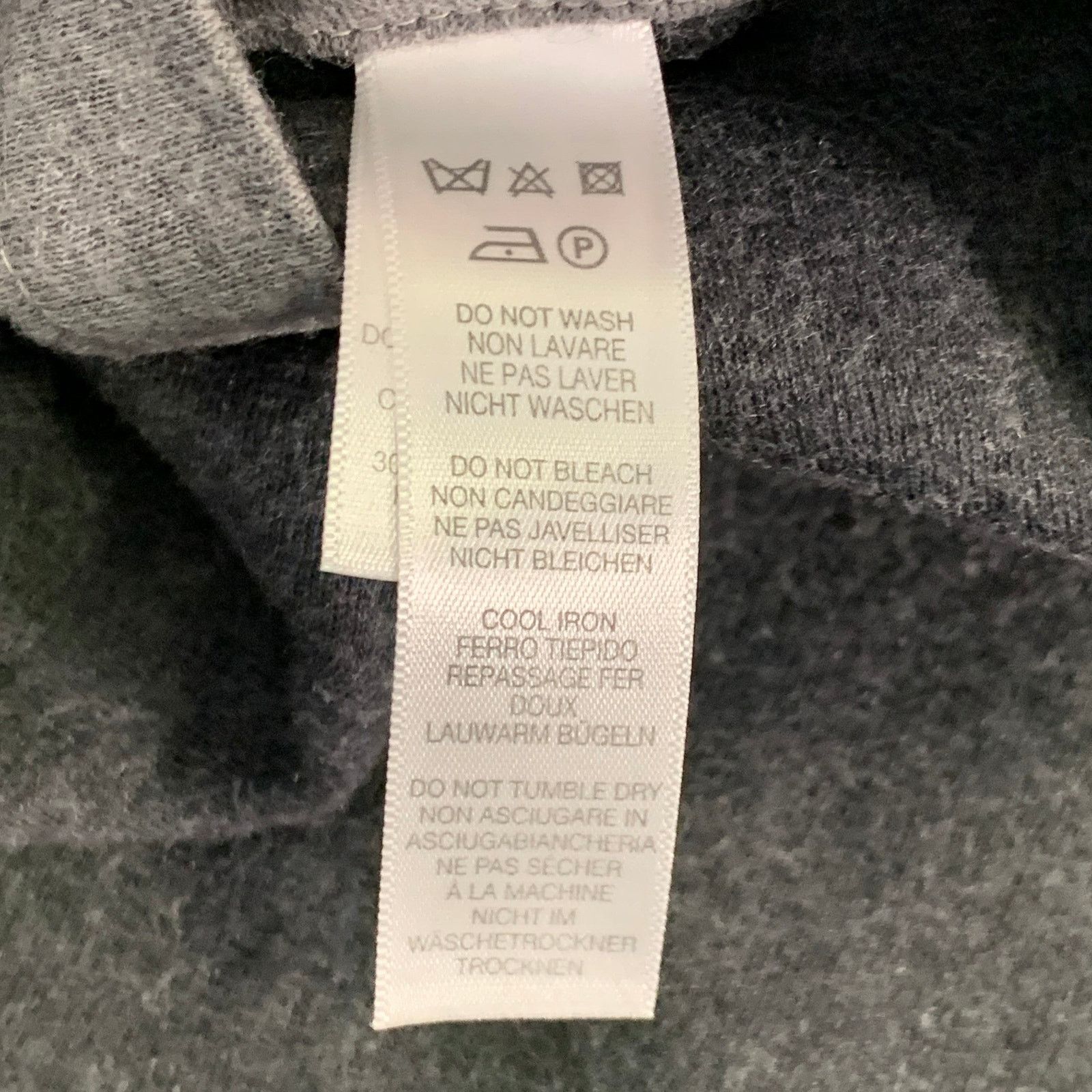 Paul Smith Grey Heather Wool Blend Single Breasted Notch Lapel Buttoned Size US L / EU 52-54 / 3 - 8 Thumbnail