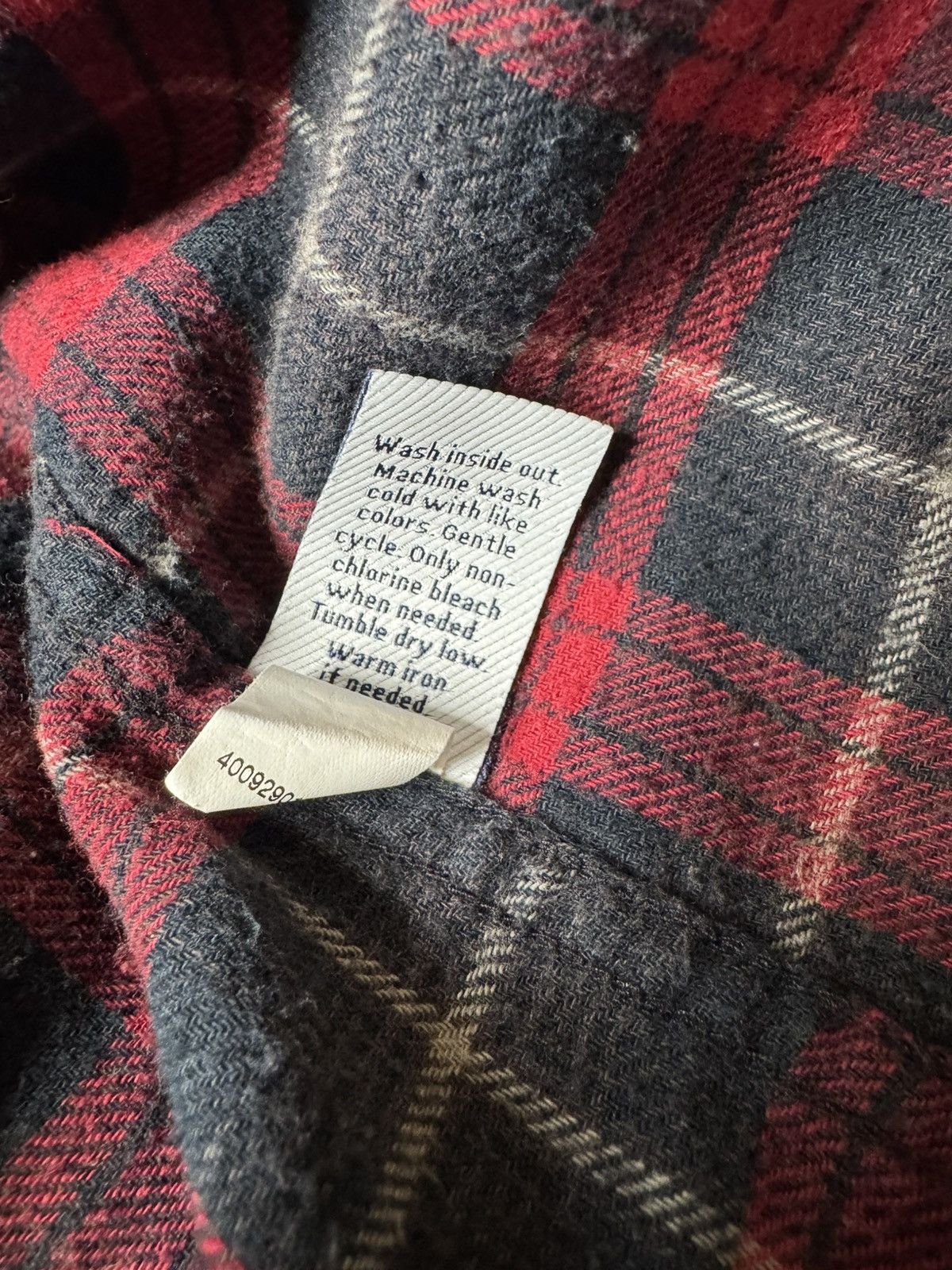 Croft & Barrow Croft & Barrow Vintage Plaid Button Up Flannel “Red/Black” Size US M / EU 48-50 / 2 - 5 Thumbnail