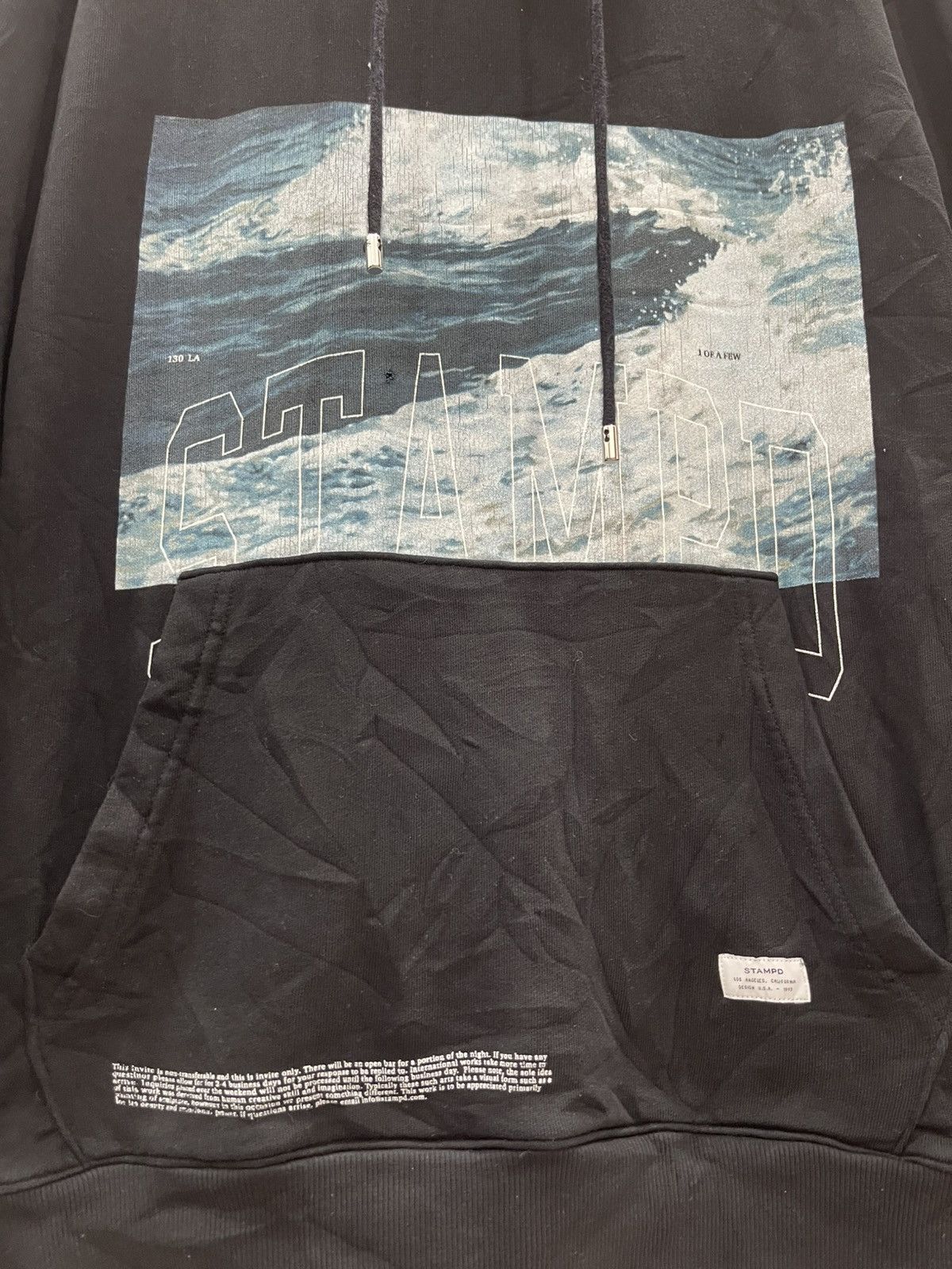Stampd Stampd 20ss Wave Hoodie Size US XL / EU 56 / 4 - 4 Thumbnail