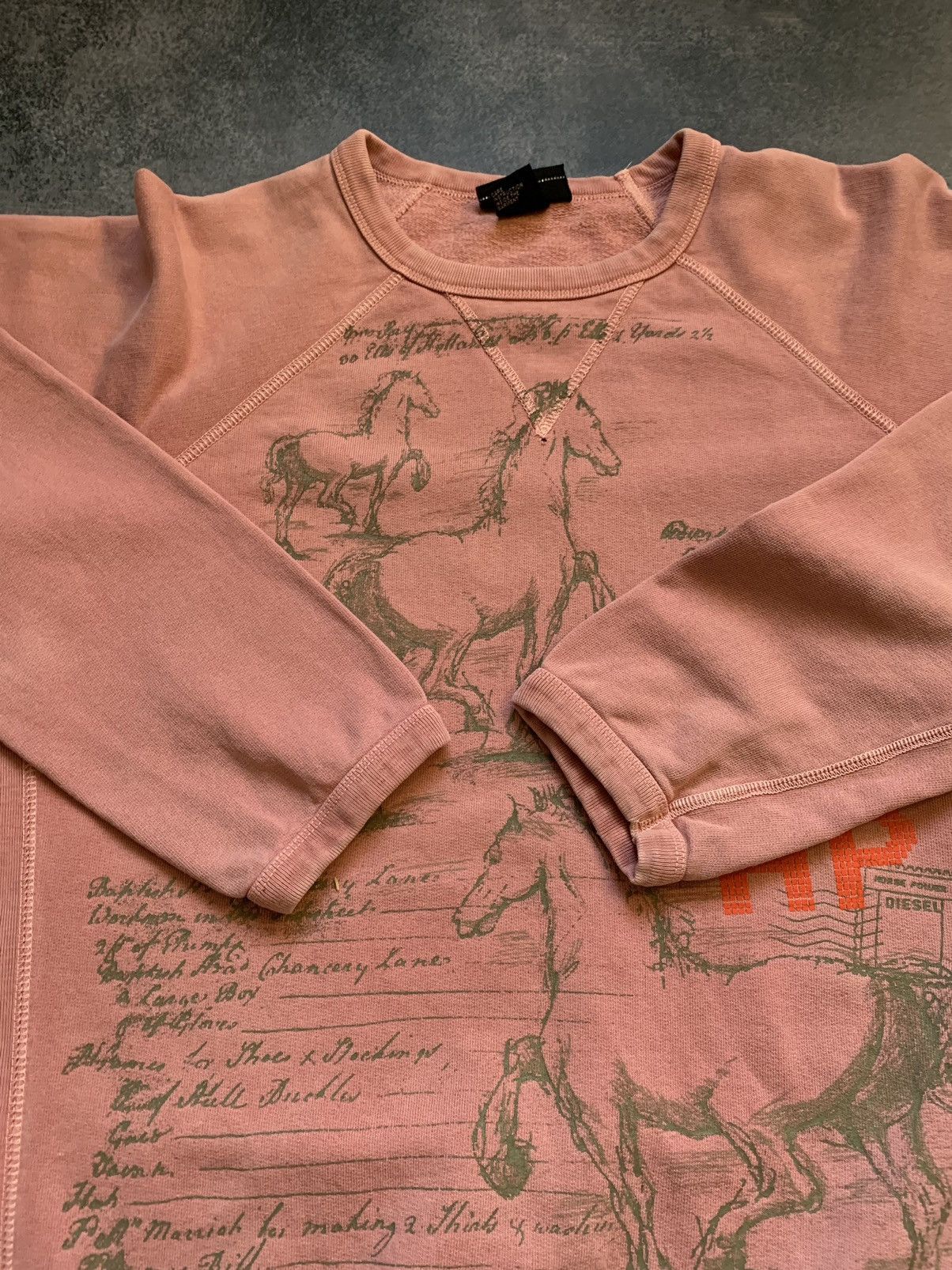 Diesel × Vintage Vintage Diesel y2k sweatshirt Size M / US 6-8 / IT 42-44 - 7 Thumbnail