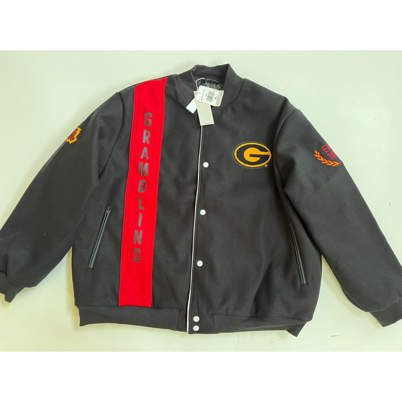 Adidas Adidas Grambling State University Tigers Letterman Men XL Size US XL / EU 56 / 4 - 4 Thumbnail