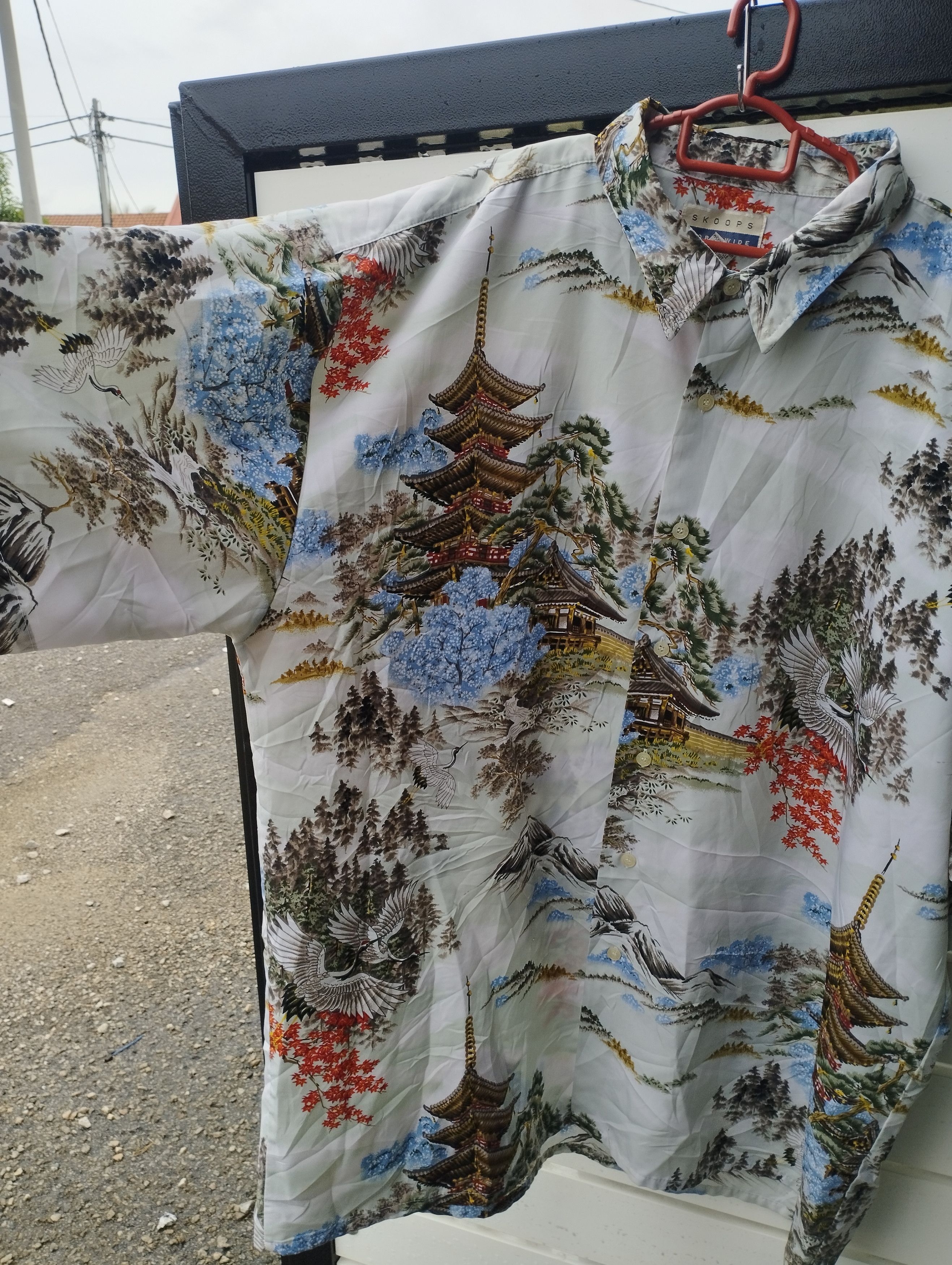 Vintage Vintage Skoops worldwide 💯 Polyester Size US XXL / EU 58 / 5 - 4 Thumbnail