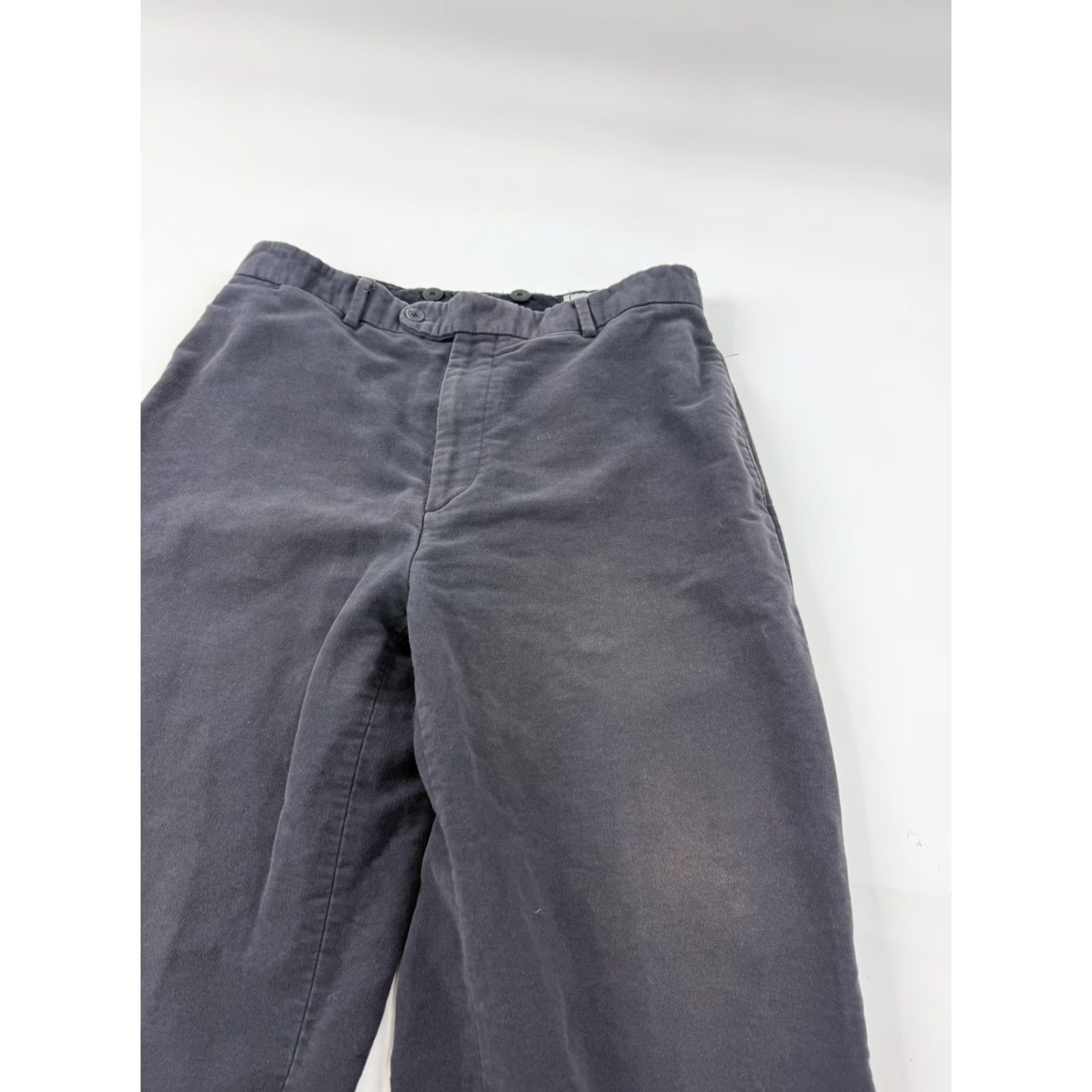 Vintage VINTAGE J. Peterman Pants Mens 36x25 Gray Lined Chino Straight Leg Casual Cotton Pants Mens 36 Gray Chino Straight Leg Lined Size US 36 / EU 52 - 3 Thumbnail