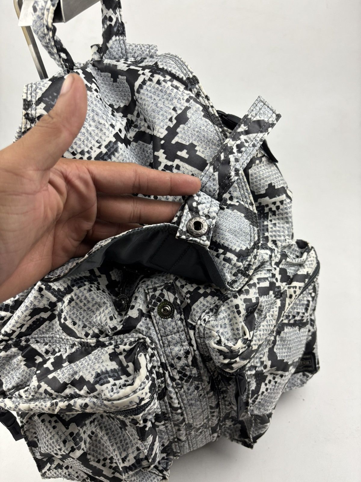 Head Porter Head Porter Snake Print Rucksack Size ONE SIZE - 10 Thumbnail
