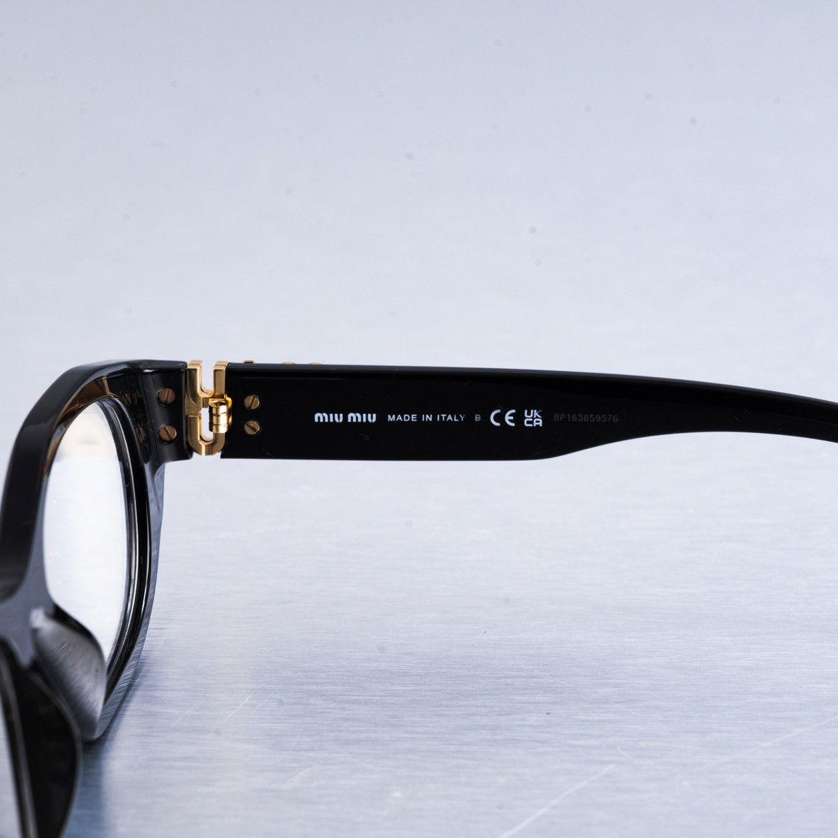 Miu Miu MIU MIU 0MU 03WV 16K1O1 GLASSES Size ONE SIZE - 5 Thumbnail