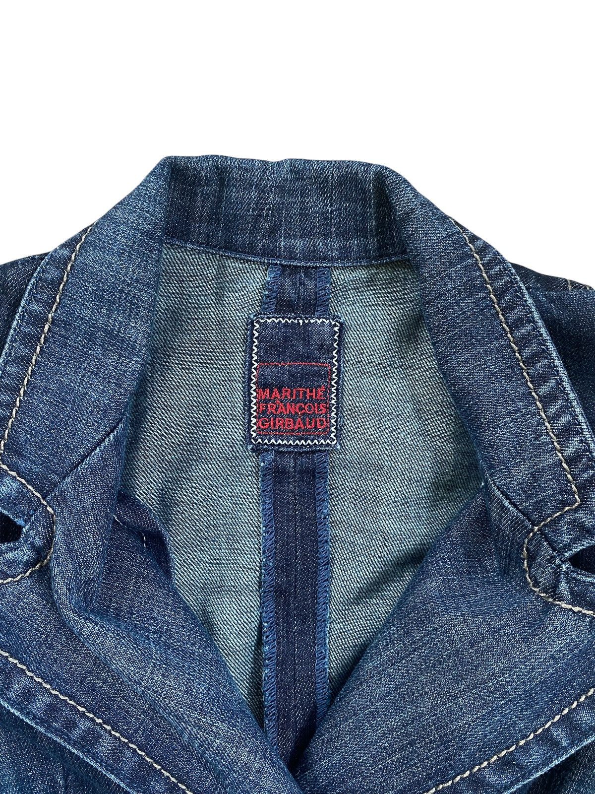 Marithe + Francois Girbaud Marithé Girbaud Avant Garde Denim Archive Coat Size 16 Size XXL / US 16-18 / IT 52-54 - 5 Thumbnail